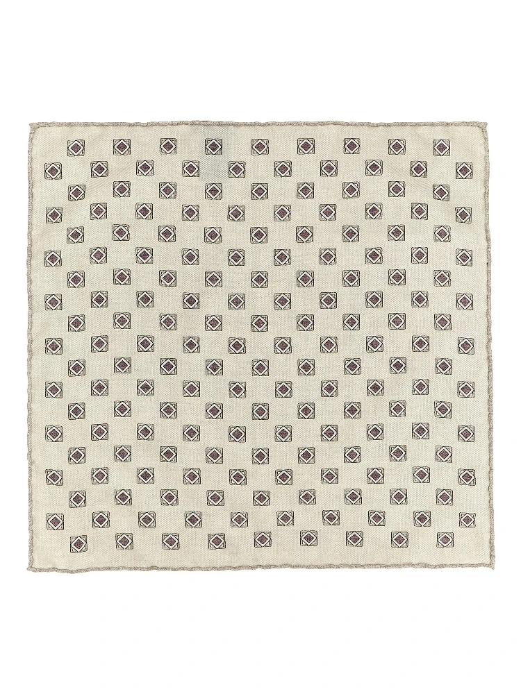 Multicolor Silk Pocket Square