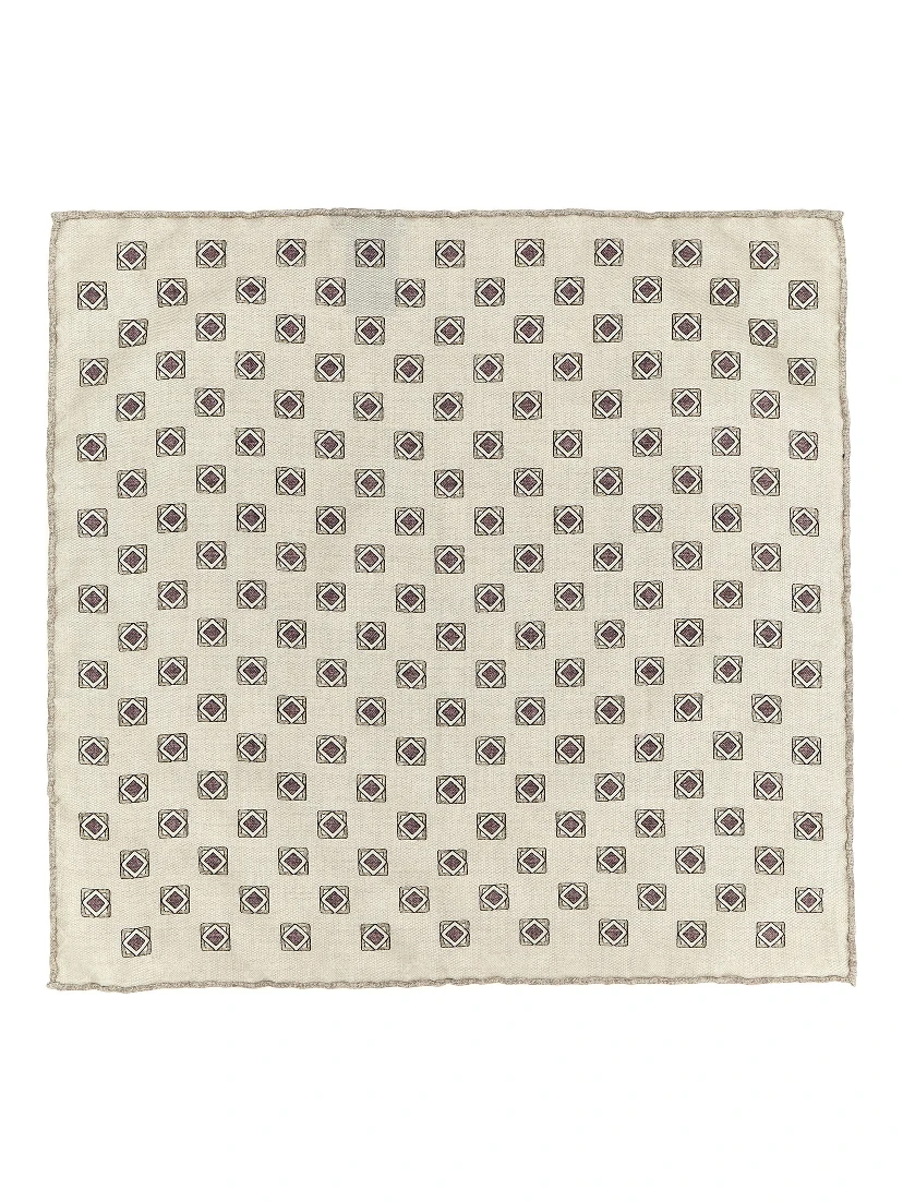 Multicolor Silk Pocket Square