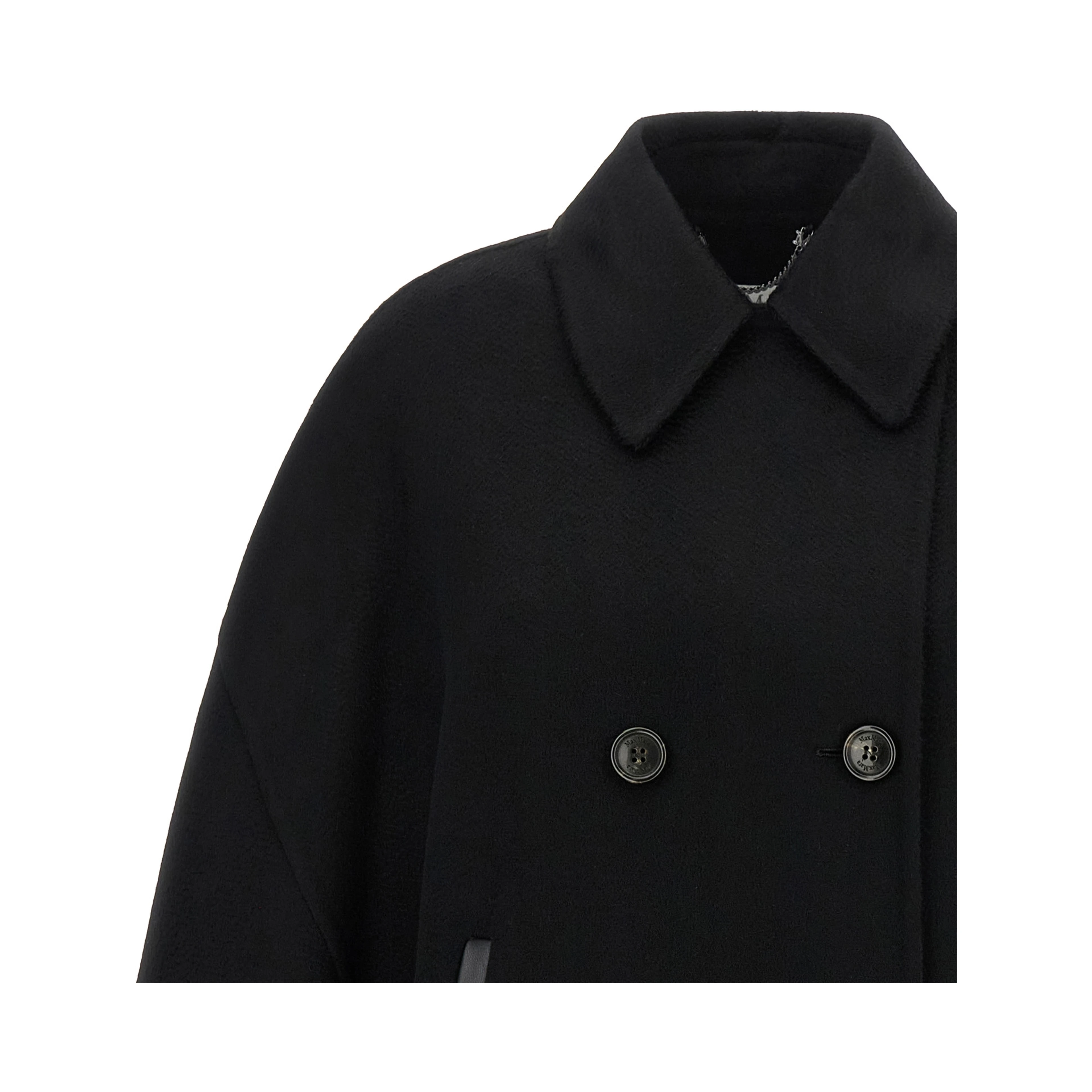 Black Cashmere Coat