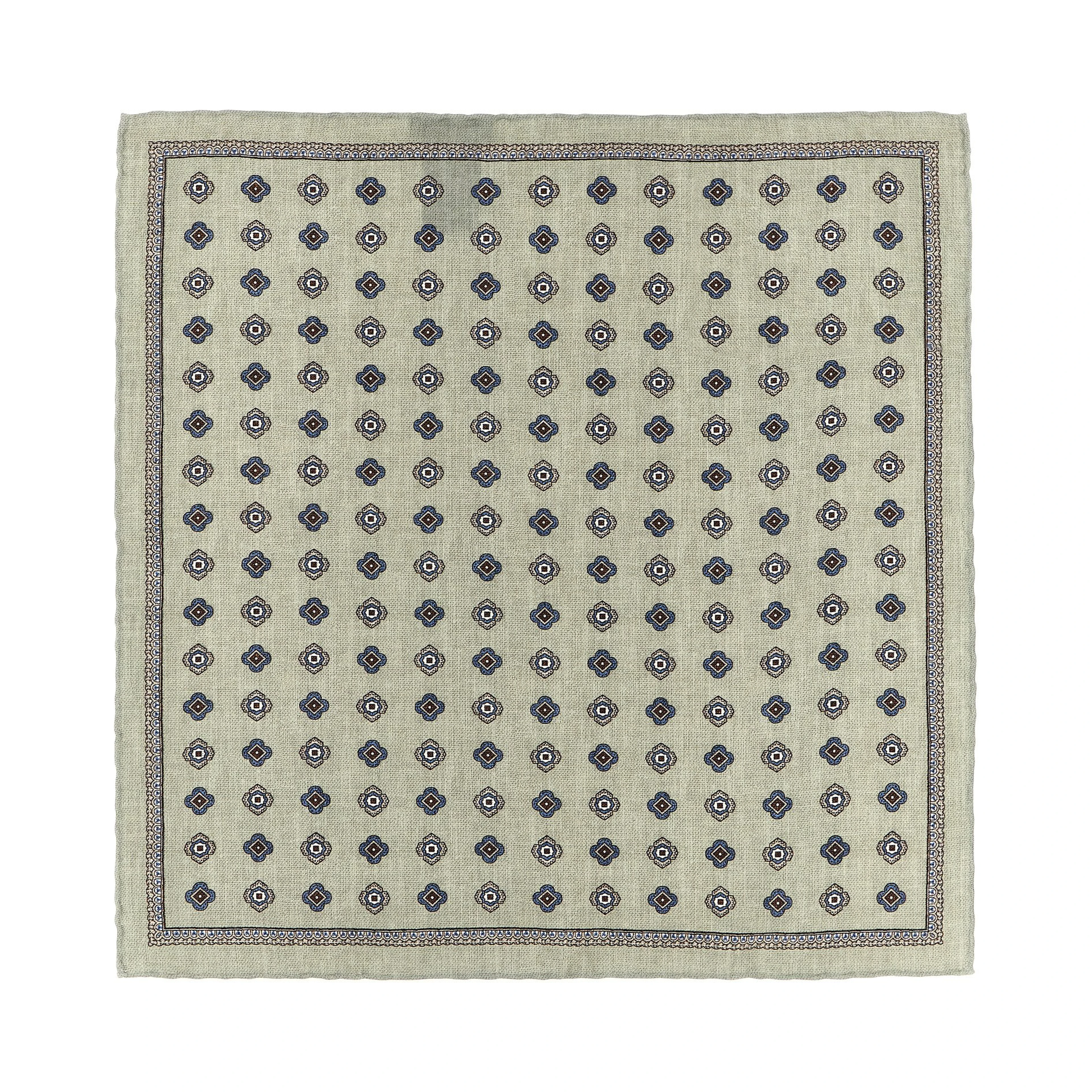 Multicolor Silk Pocket Square