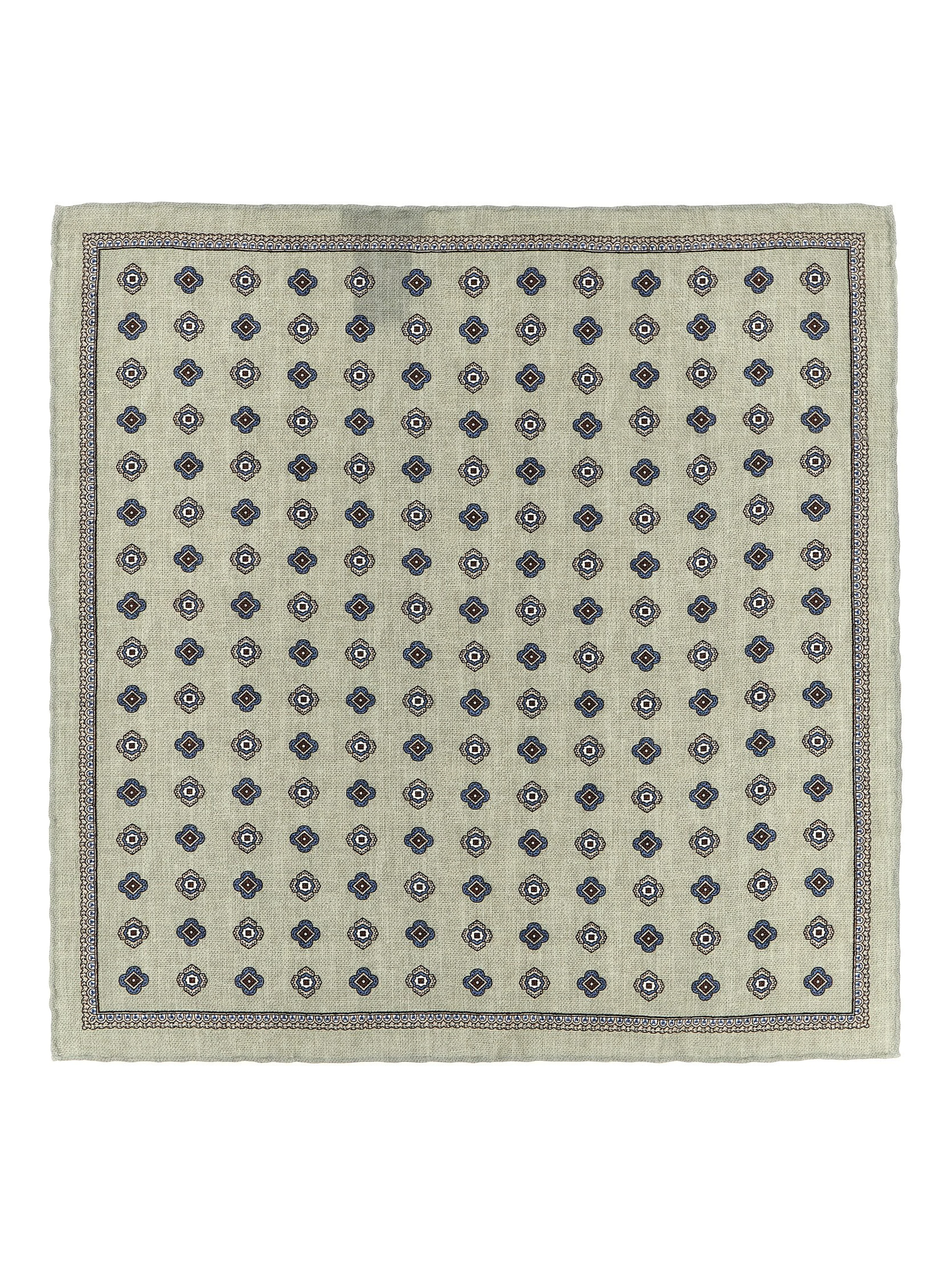 Multicolor Silk Pocket Square