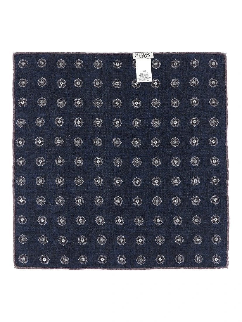 Multicolor Silk Pocket Square
