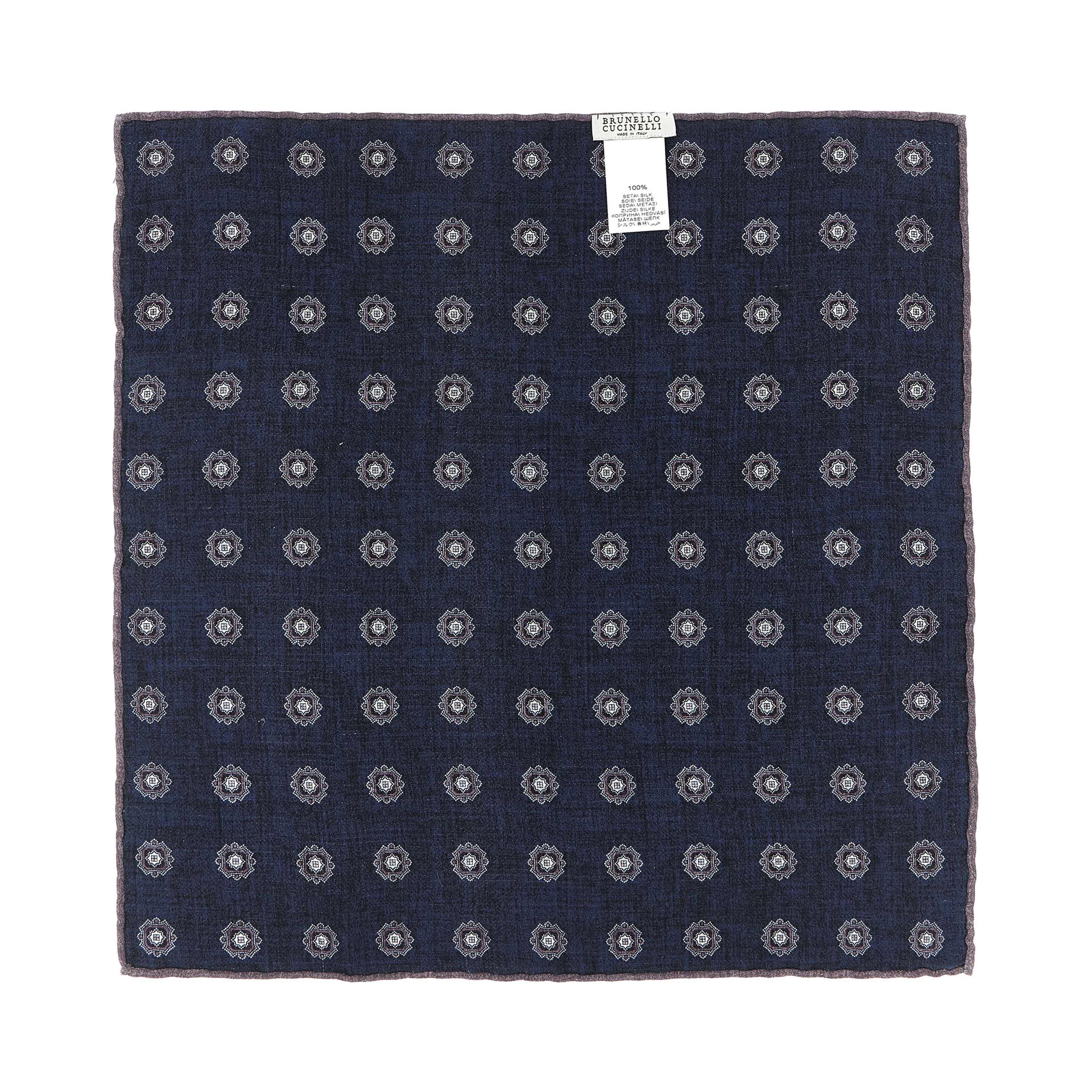 Multicolor Silk Pocket Square