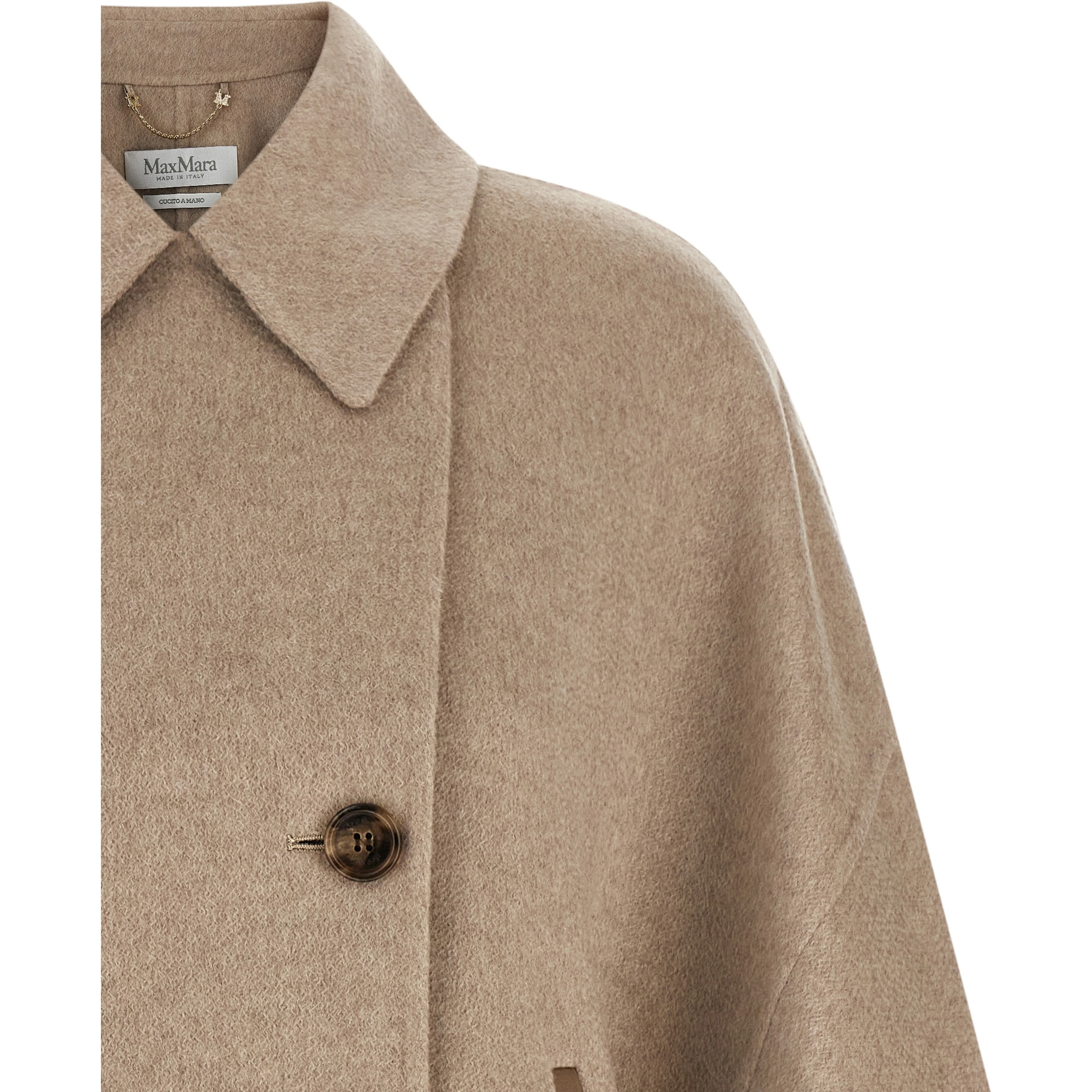 Beige Cashmere Coat