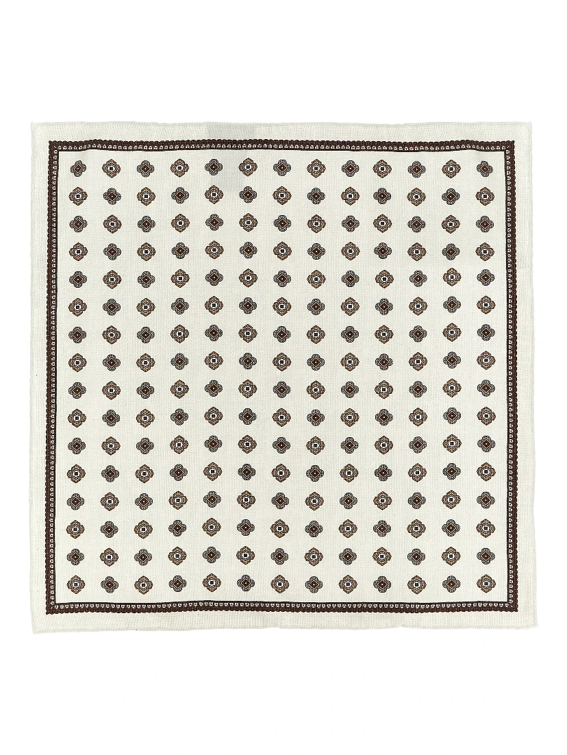 Multicolor Silk Pocket Square