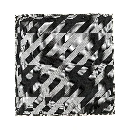 Gray Silk Pocket Square