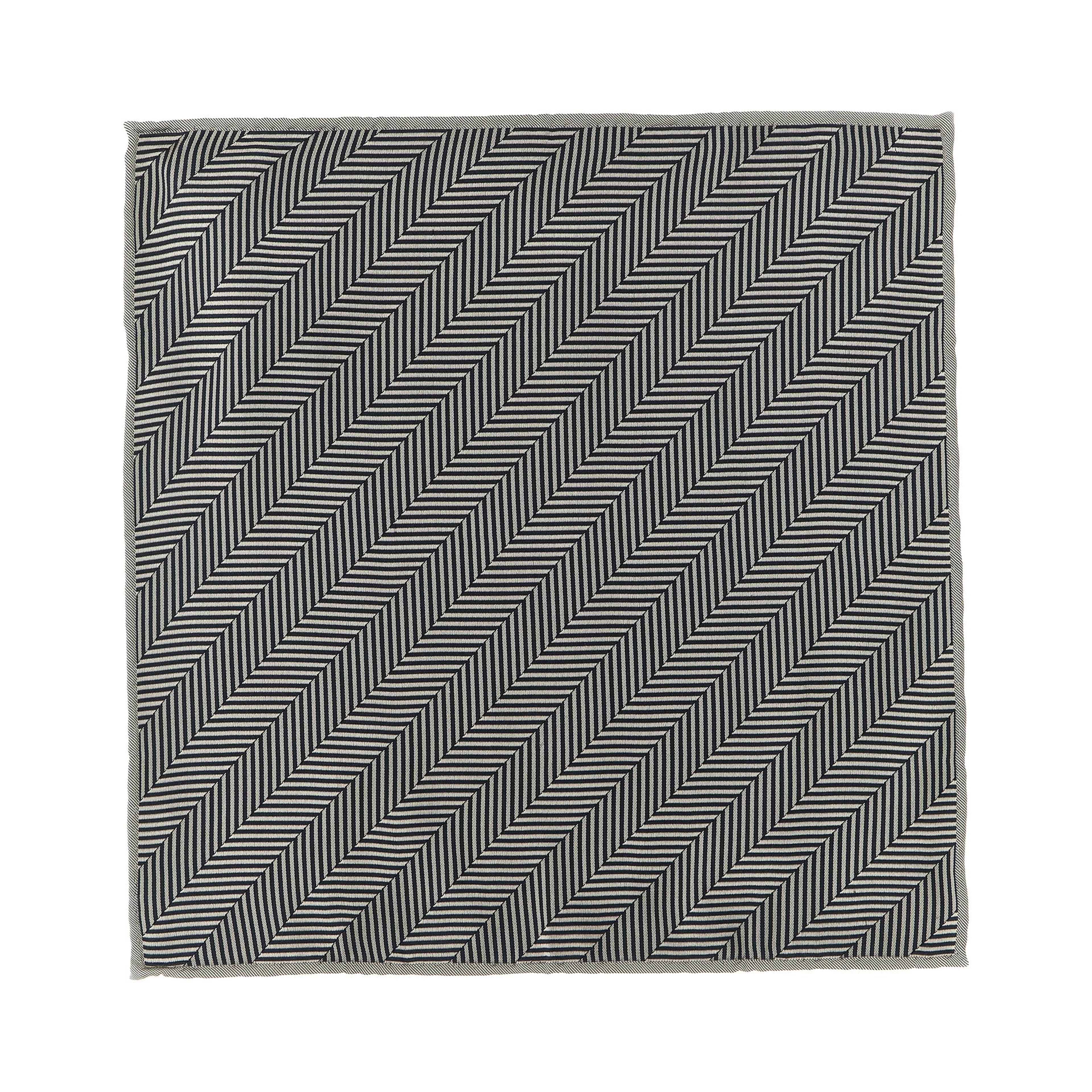Gray Silk Pocket Square