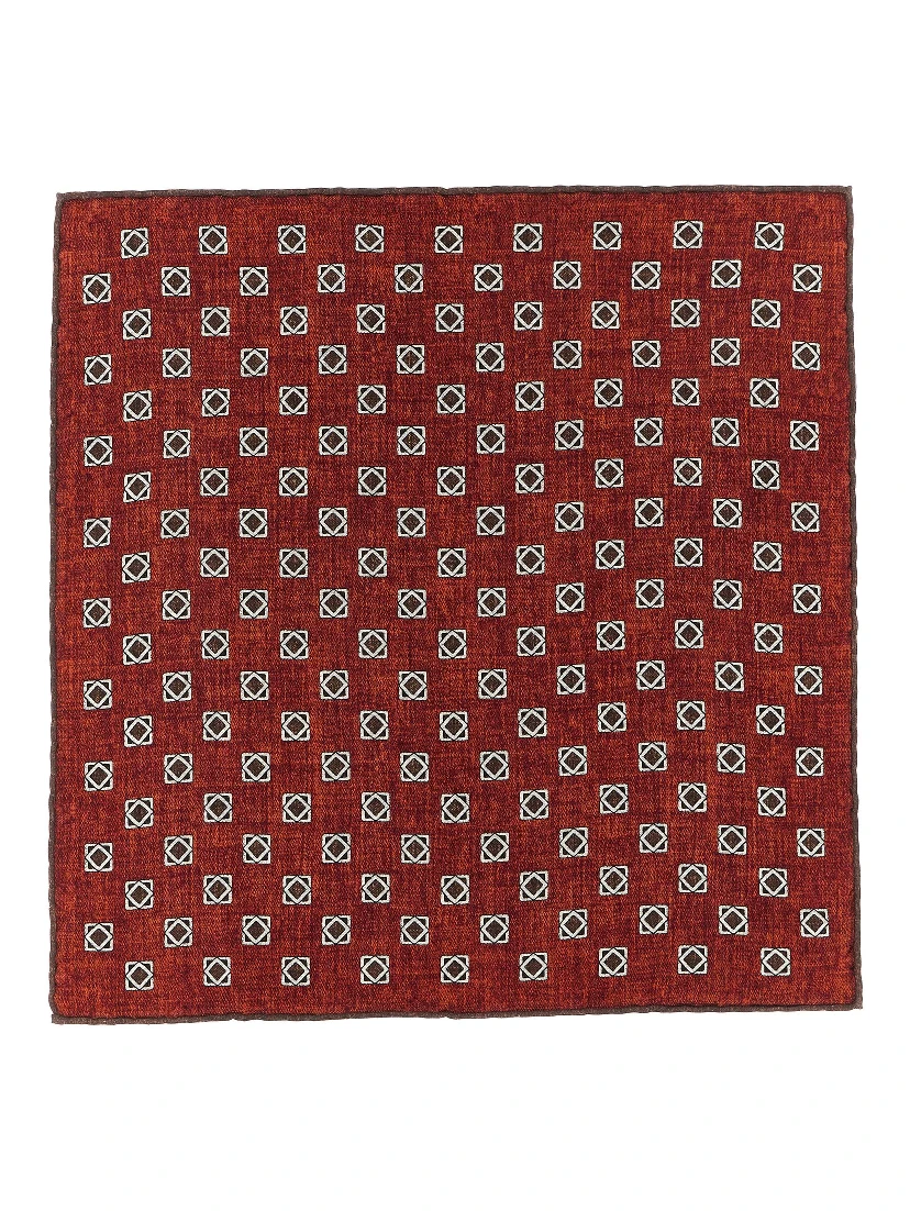 Multicolor Silk Pocket Square