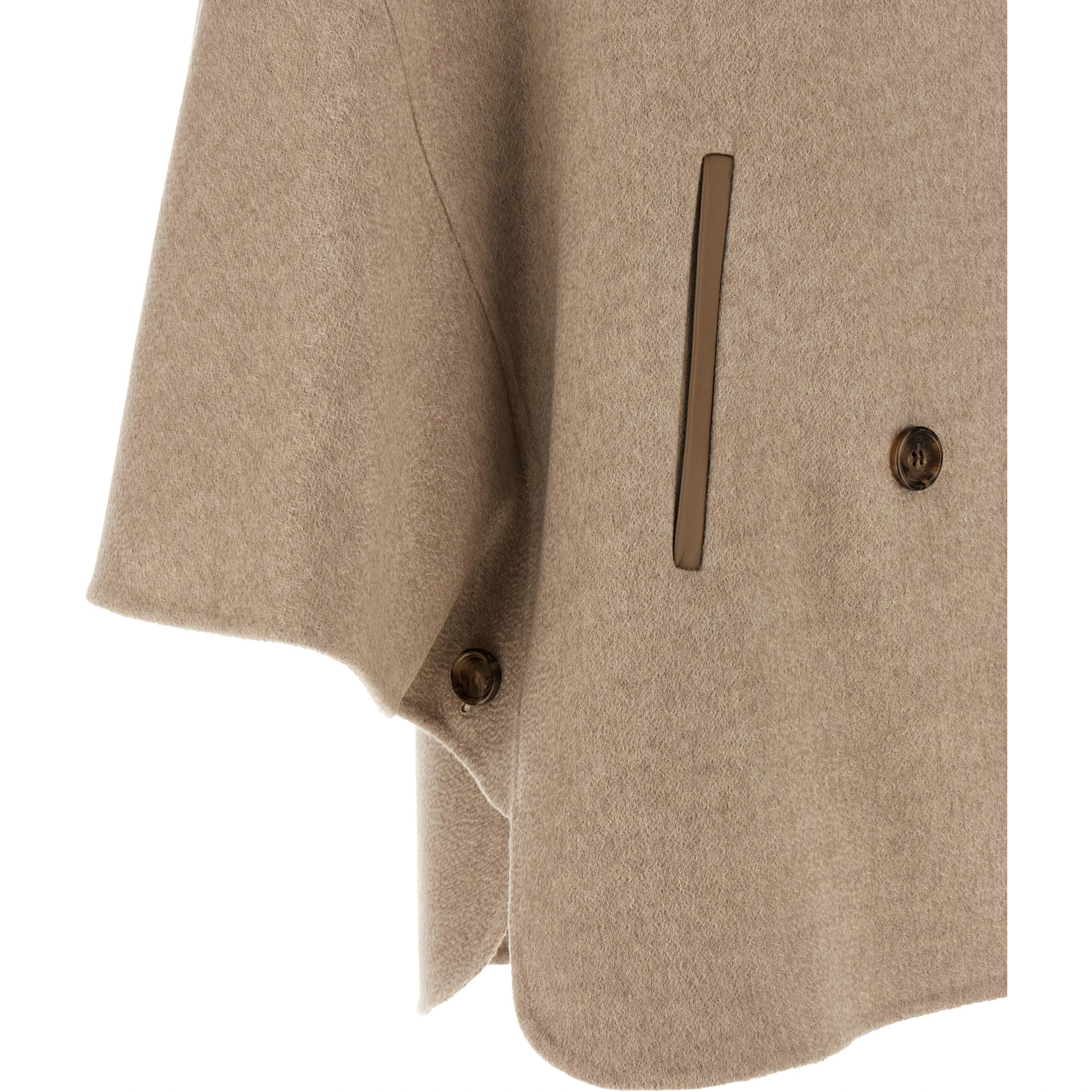 Beige Cashmere Coat