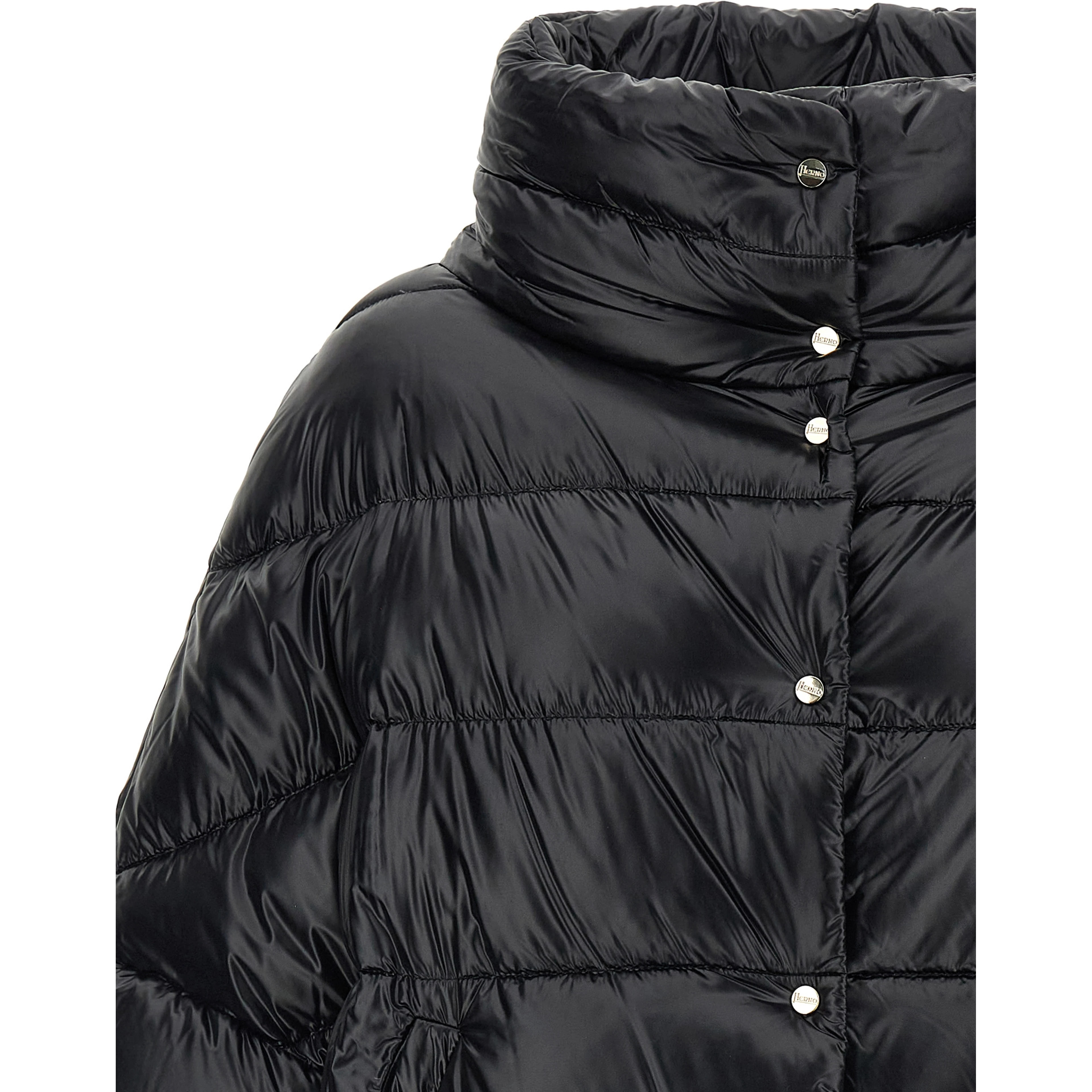 Black Polyamide Coat