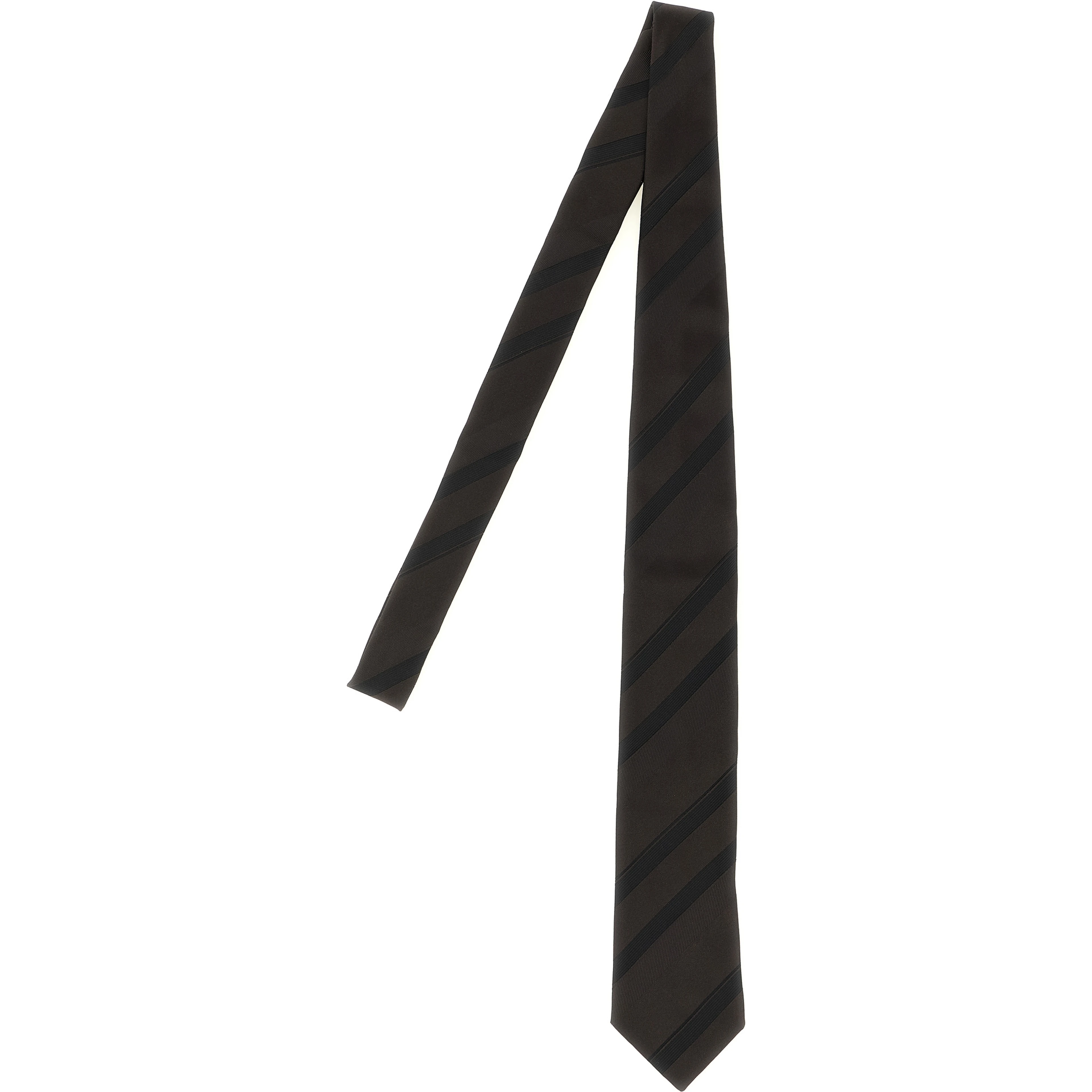 Brown Silk Tie