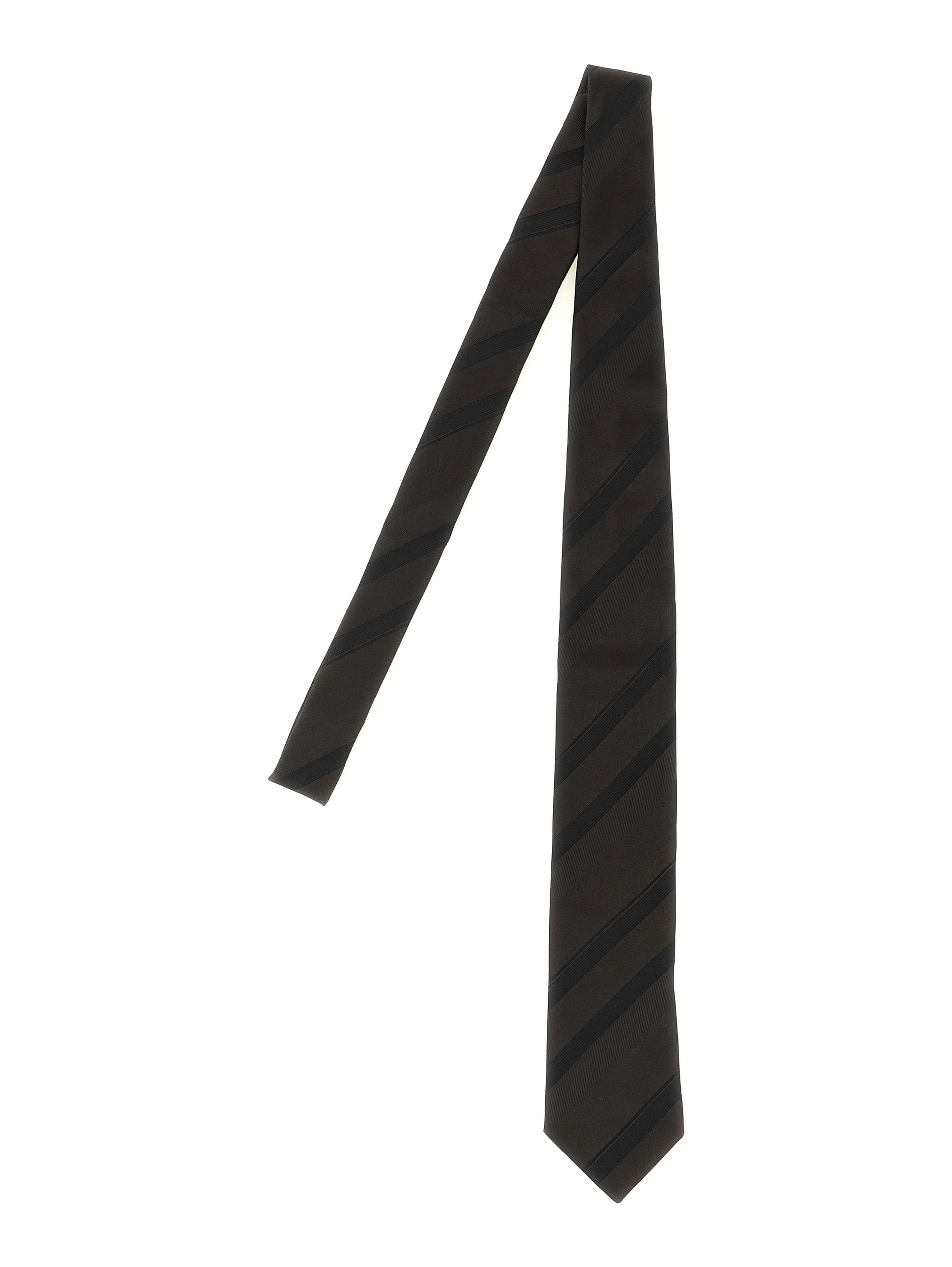 Brown Silk Tie