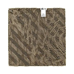 Beige Silk Pocket Square