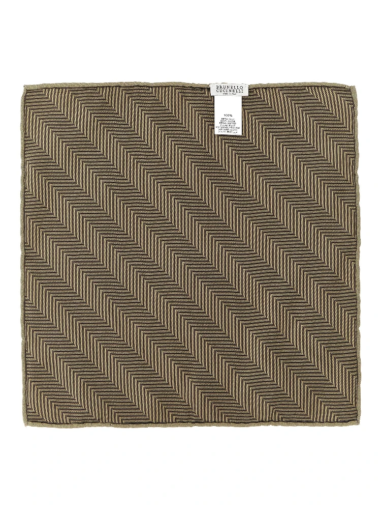 Beige Silk Pocket Square alternative