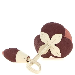 Multicolor Calfskin Keychain
