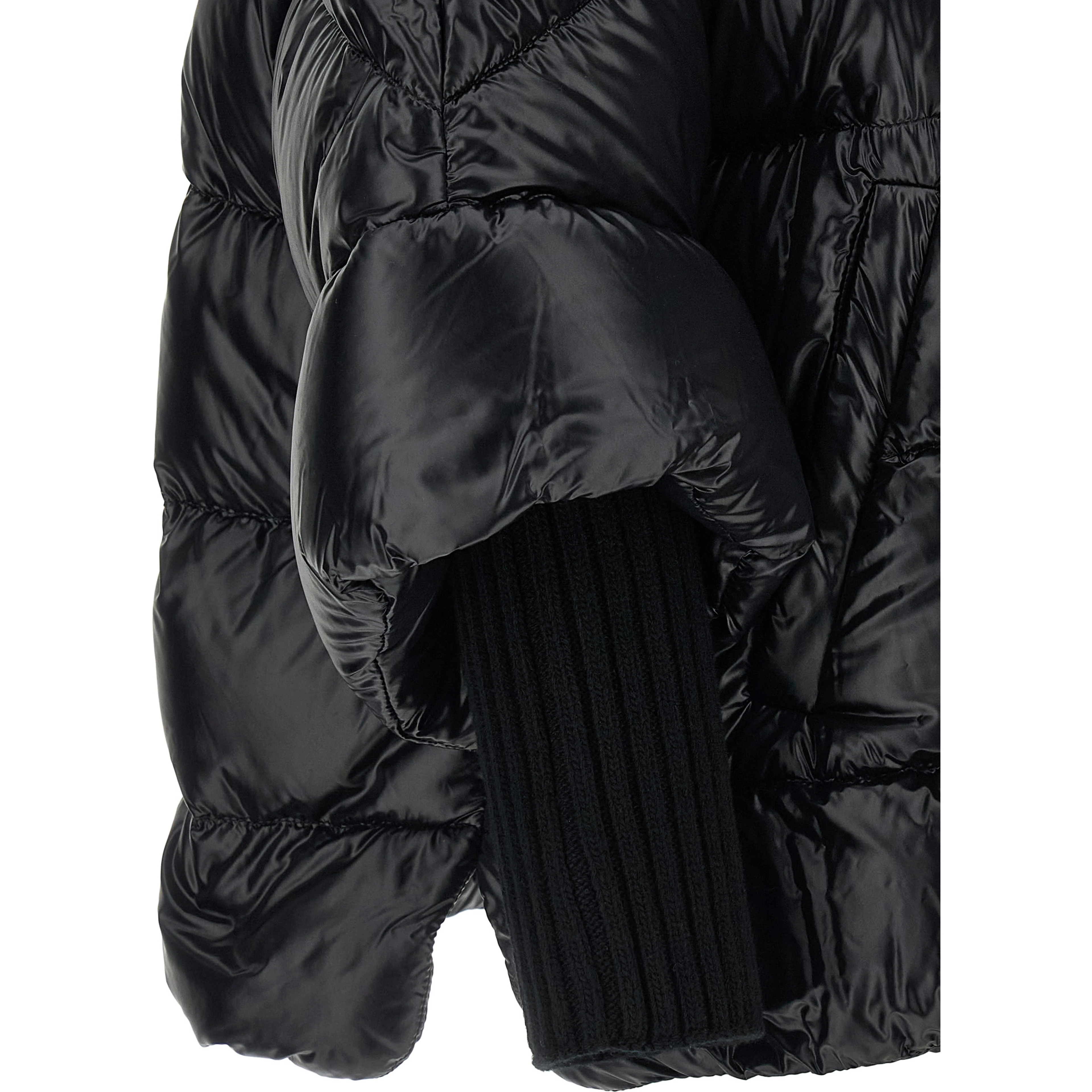 Black Polyamide Coat