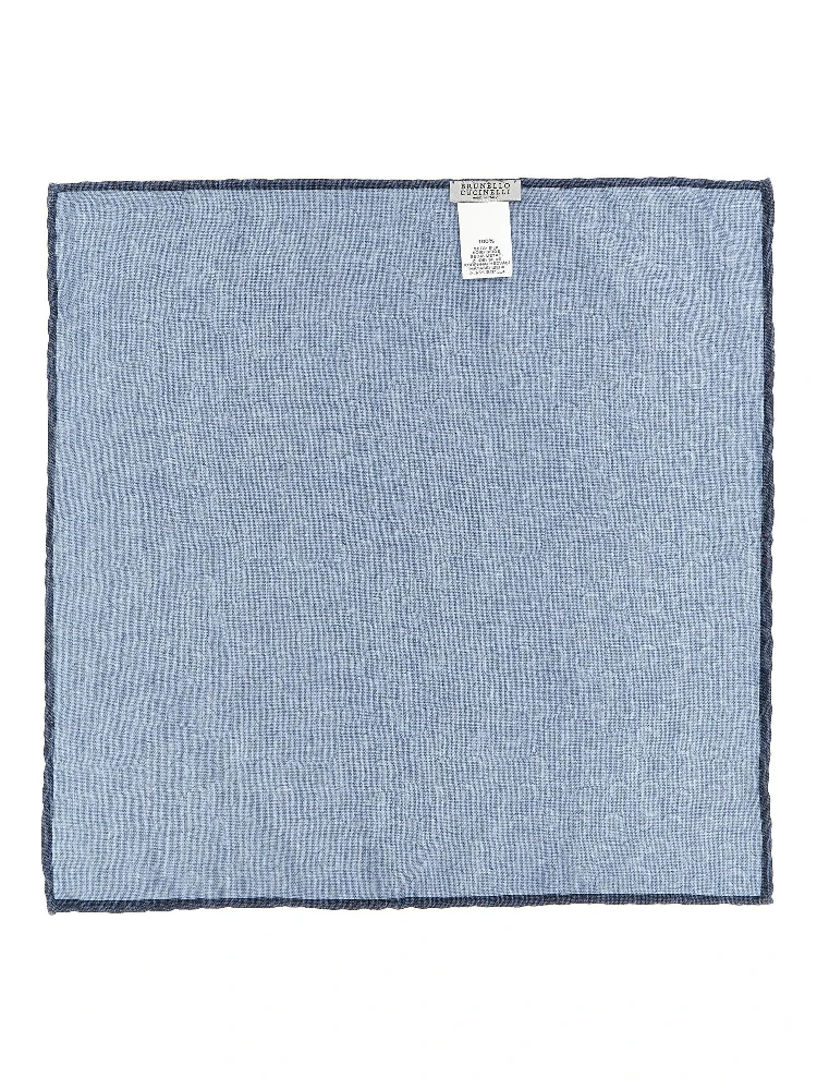 Blue Silk Pocket Square alternative