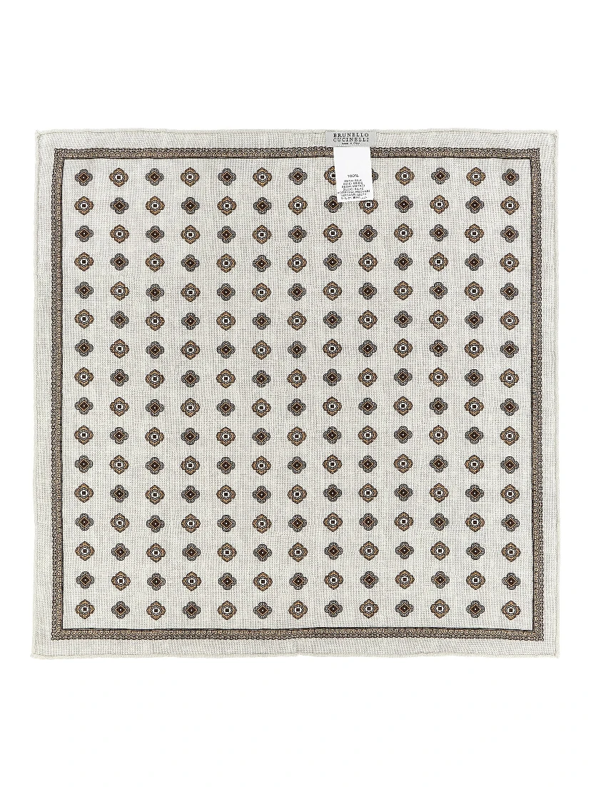 Multicolor Silk Pocket Square