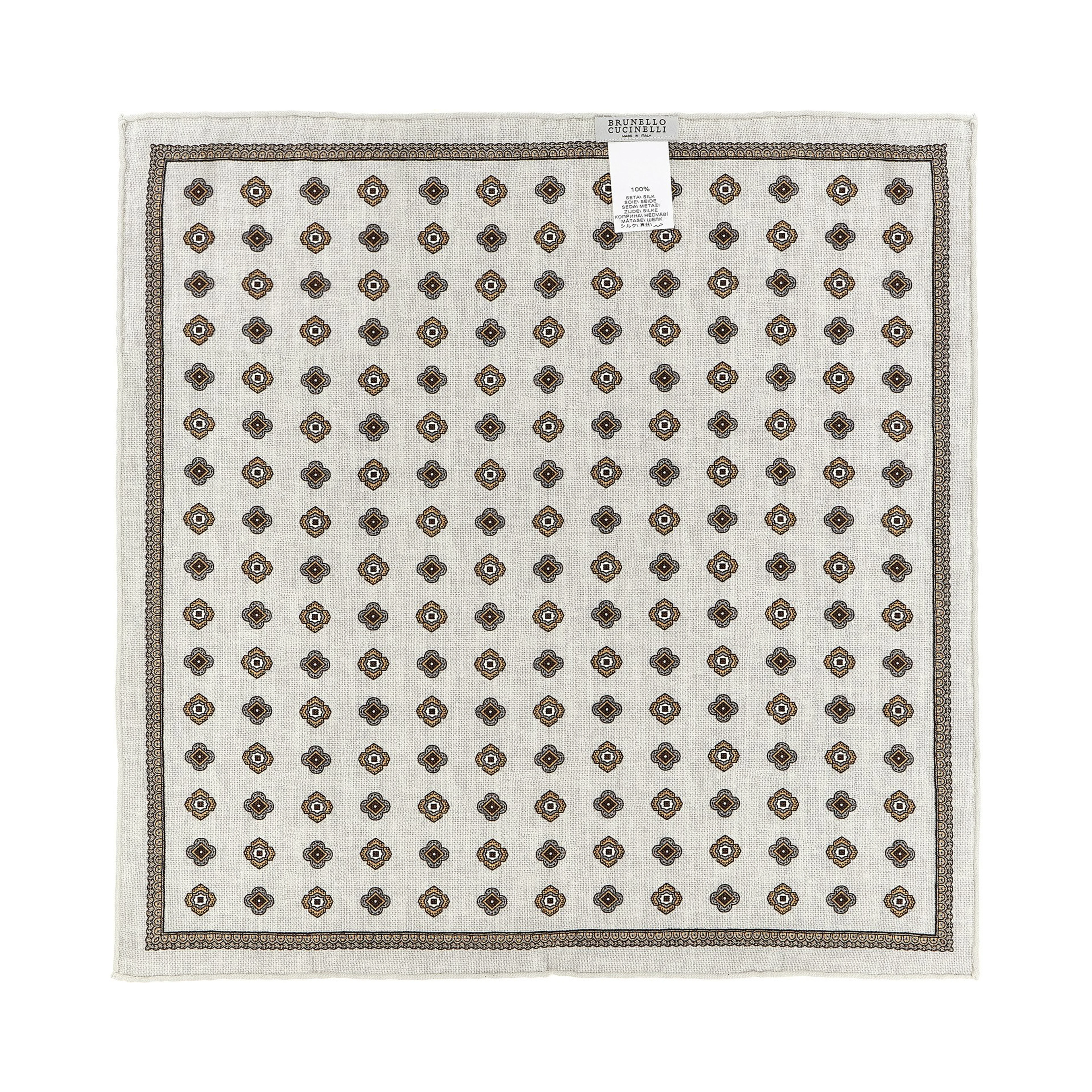 Multicolor Silk Pocket Square
