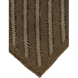 Brown Silk Foulard