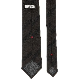 Brown Silk Tie