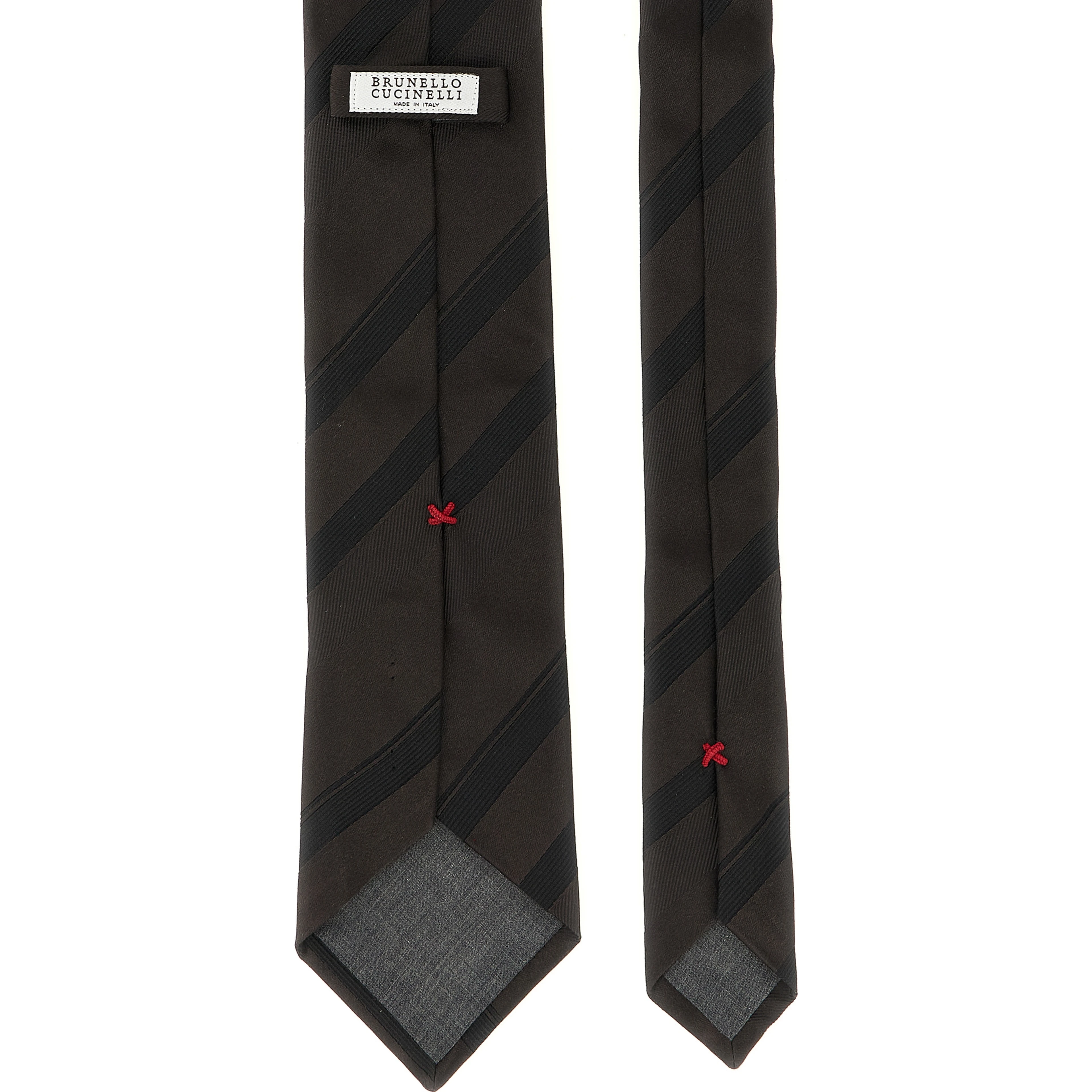 Brown Silk Tie