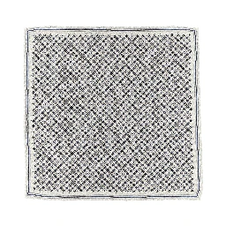 Multicolor Silk Foulard