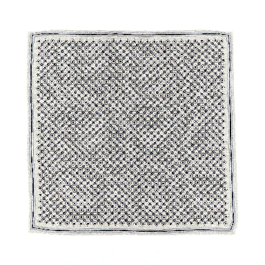 Multicolor Silk Foulard