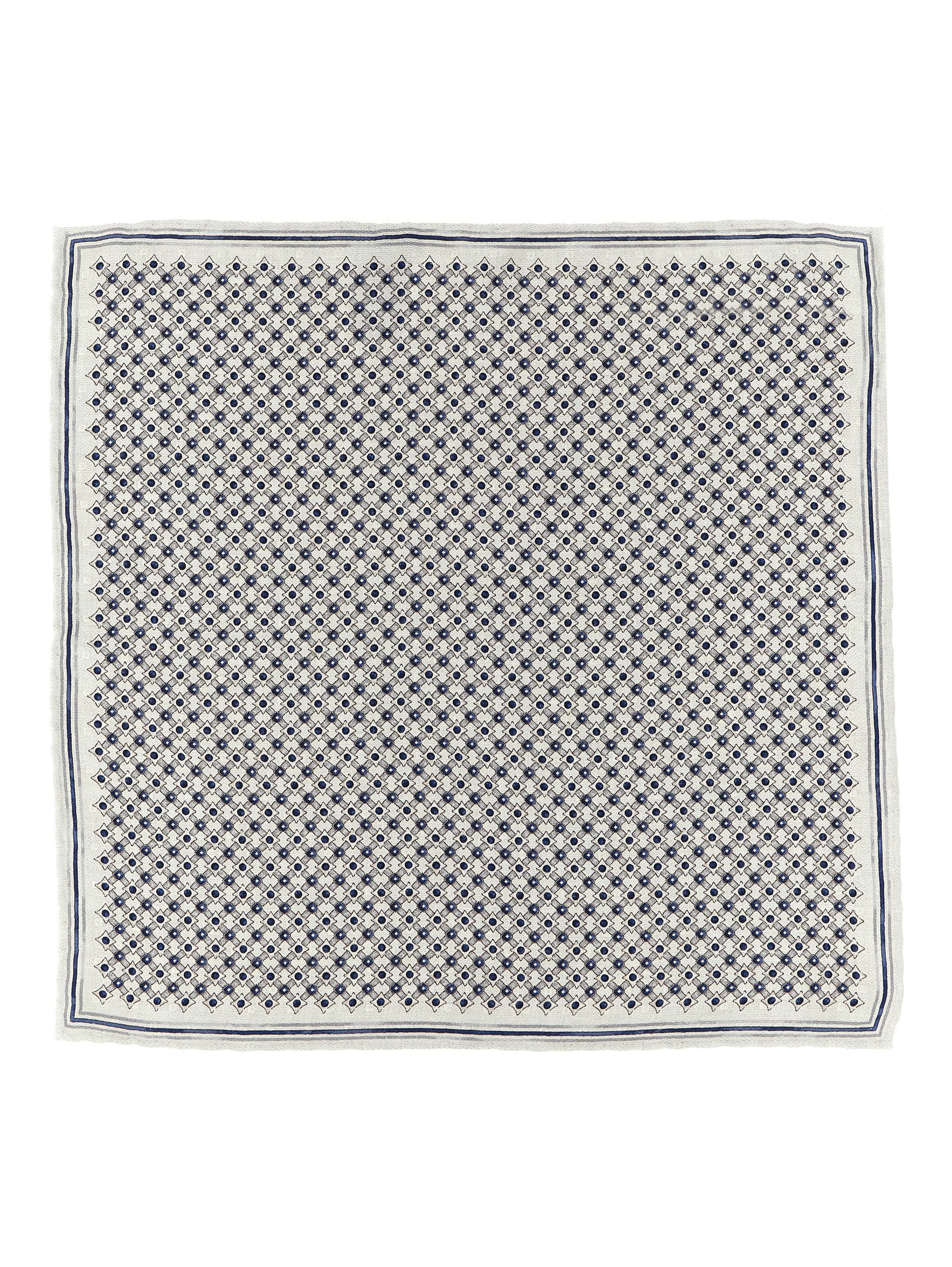 Multicolor Silk Foulard
