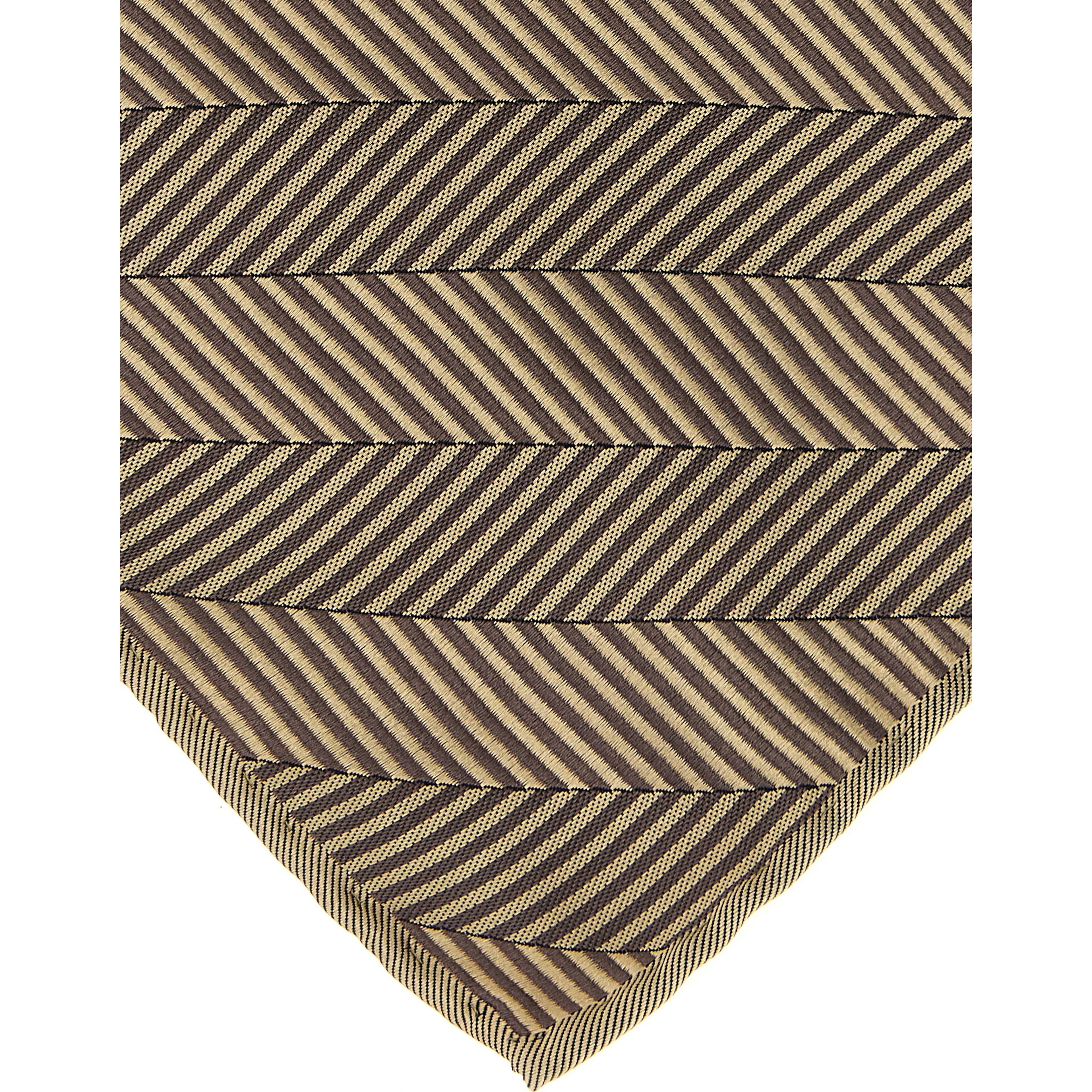 Beige Silk Pocket Square