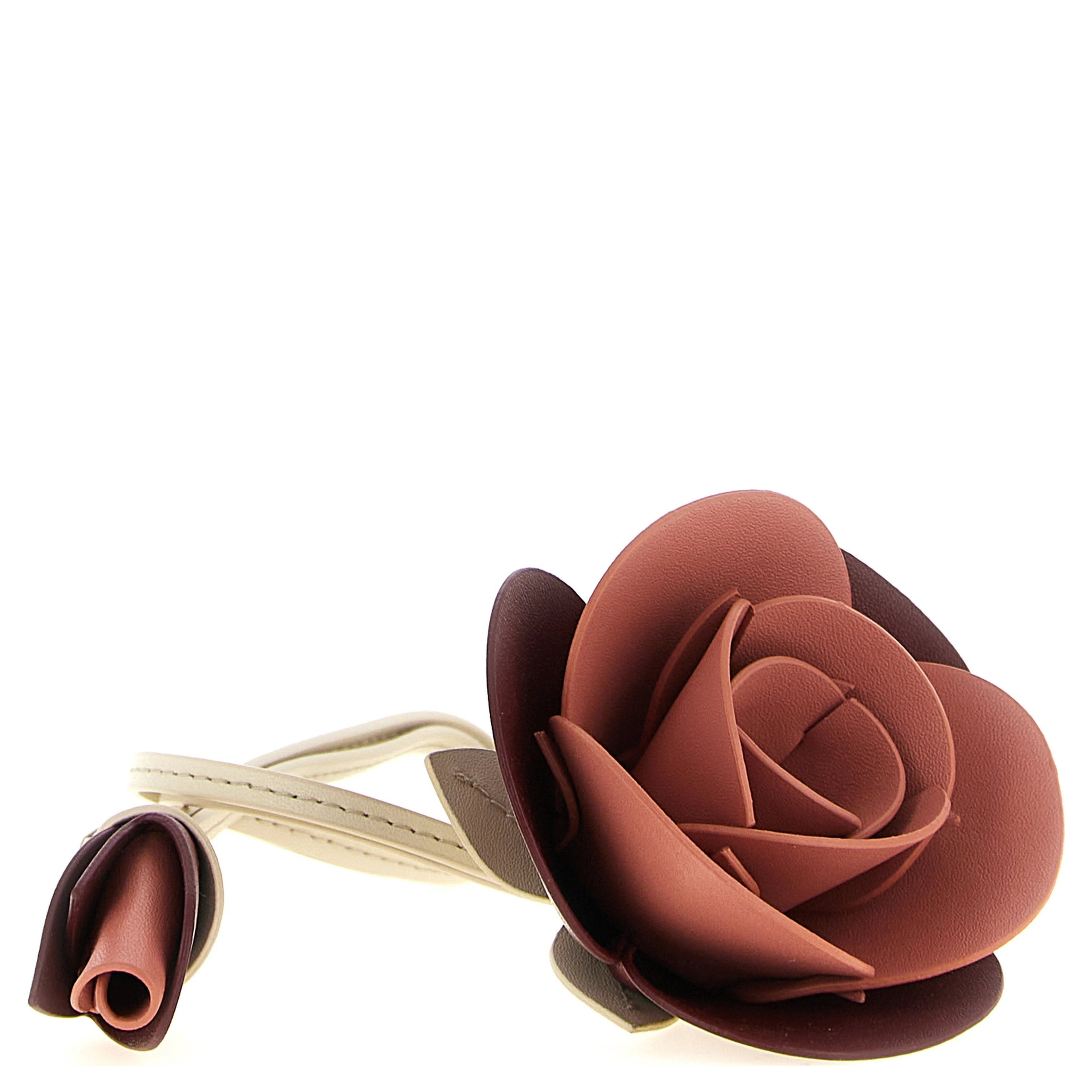 Multicolor Calfskin Keychain