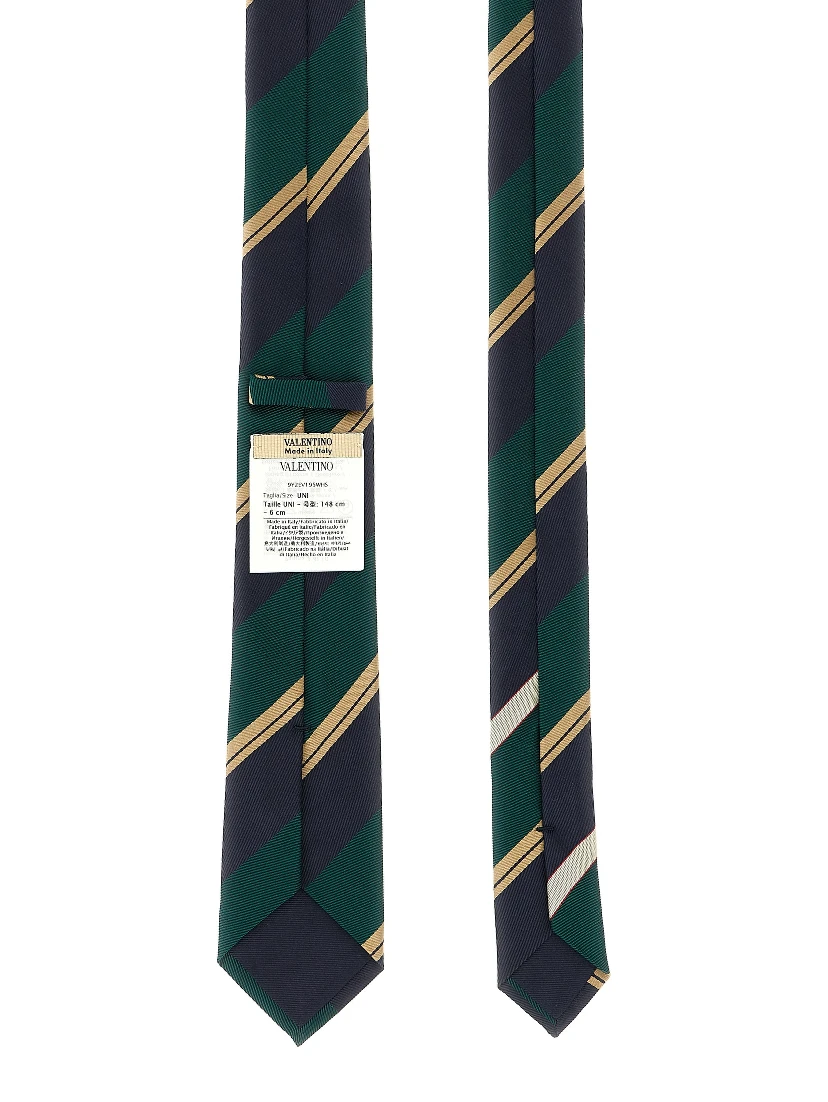 Multicolor Silk Tie
