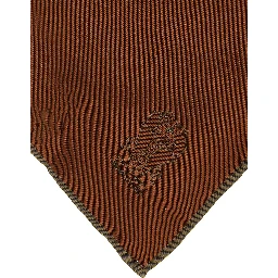 Brown Silk Scarf