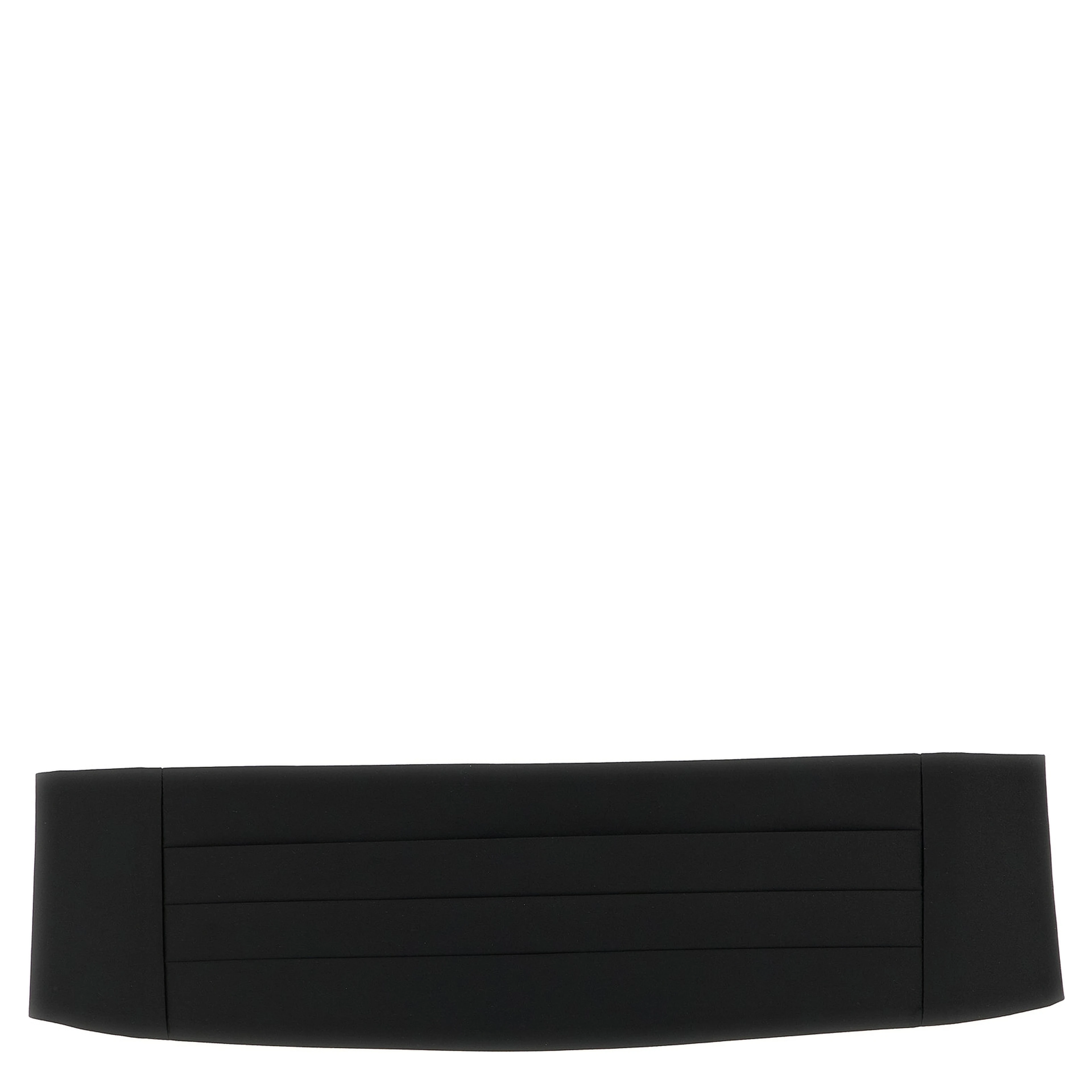 Black Polyester Cummerbund
