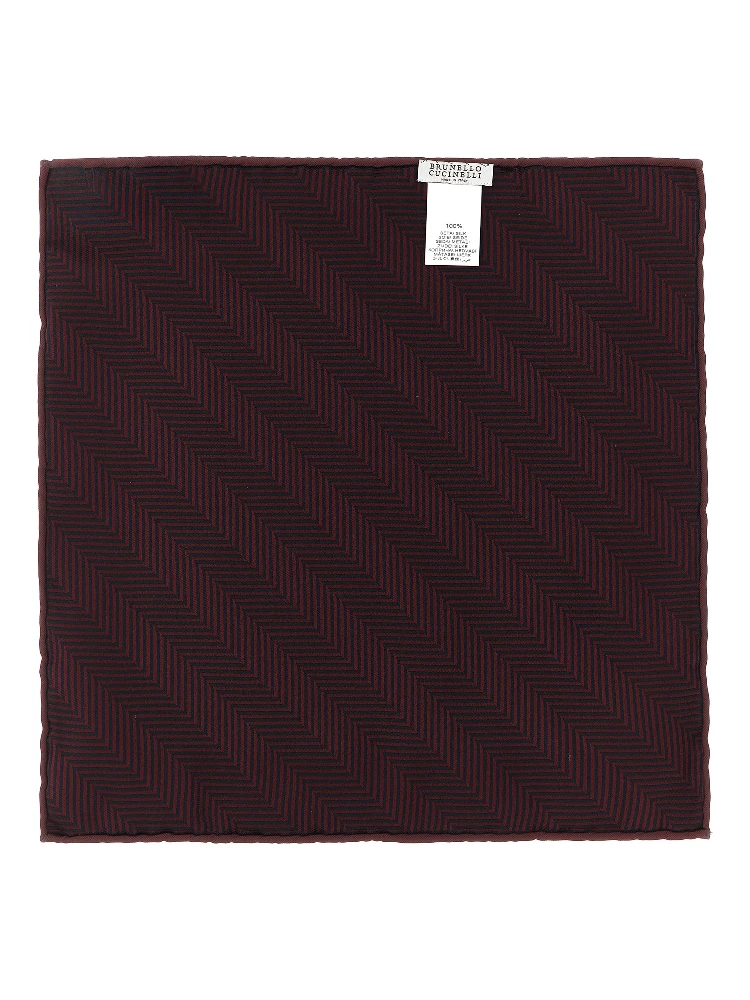 Bordeaux Silk Pocket Square alternative
