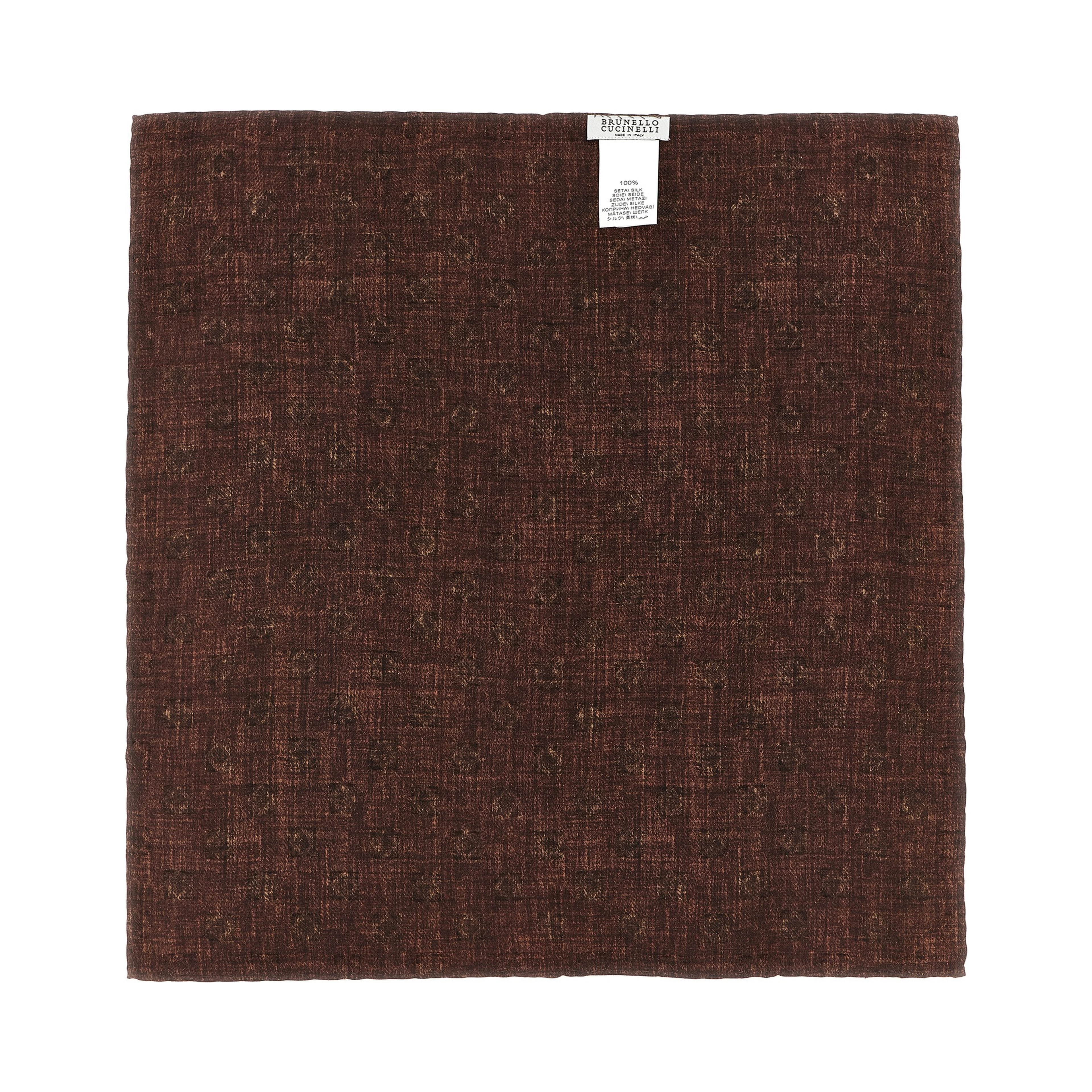 Multicolor Silk Pocket Square