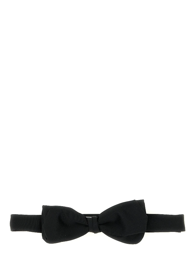 Black Polyester Bowtie