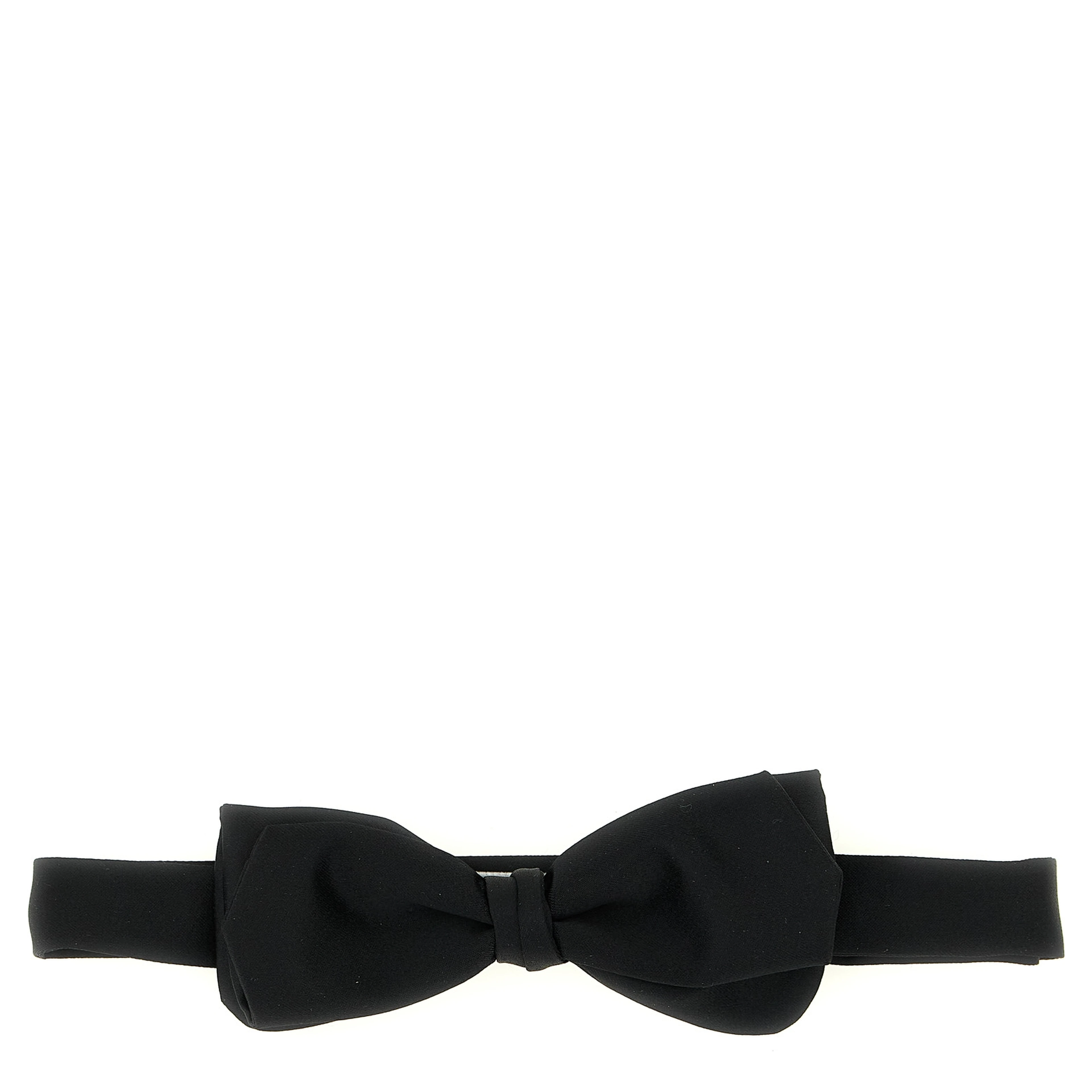 Black Polyester Bowtie