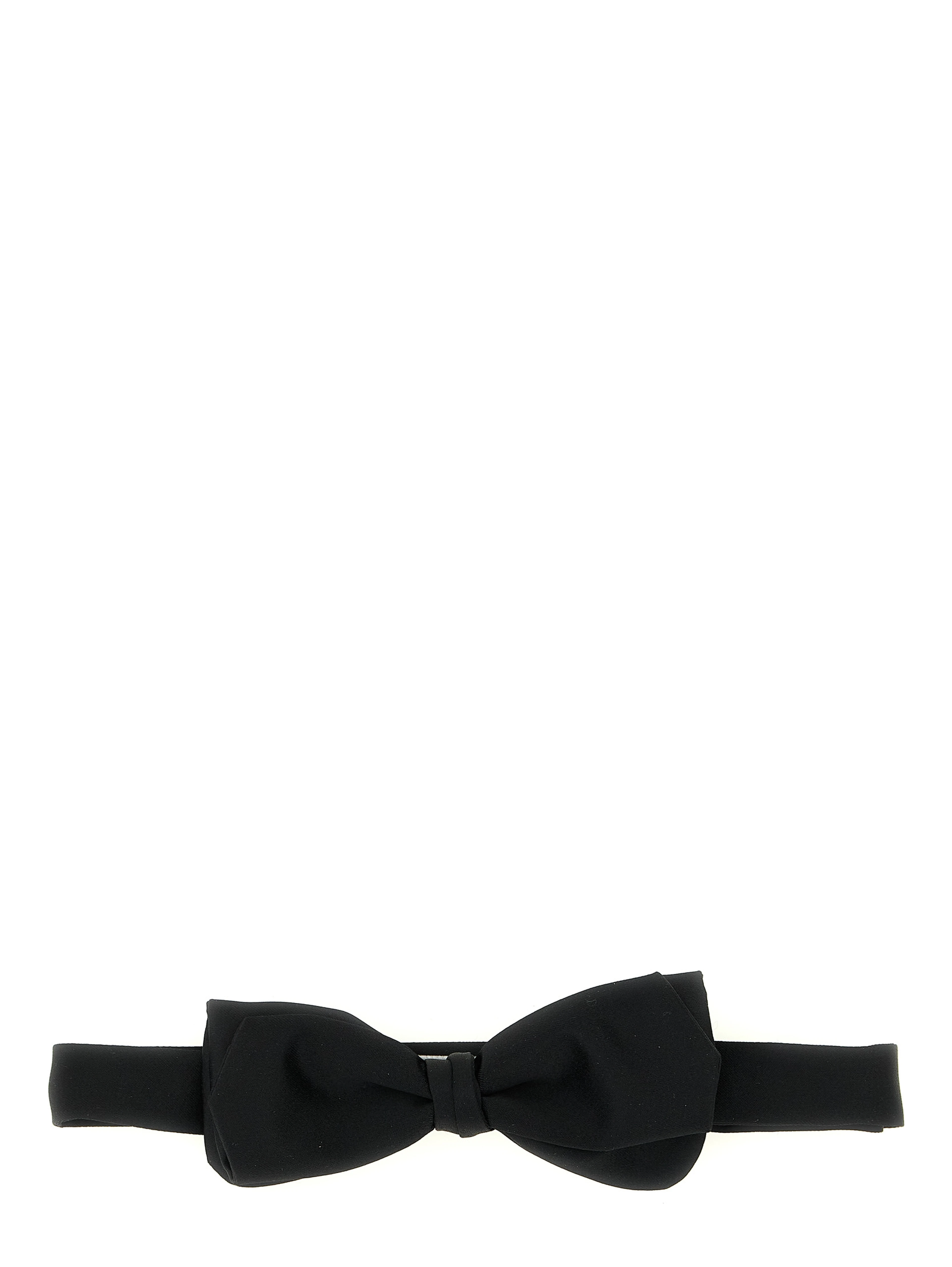 Black Polyester Bowtie
