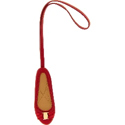 Multicolor Calfskin Keychain