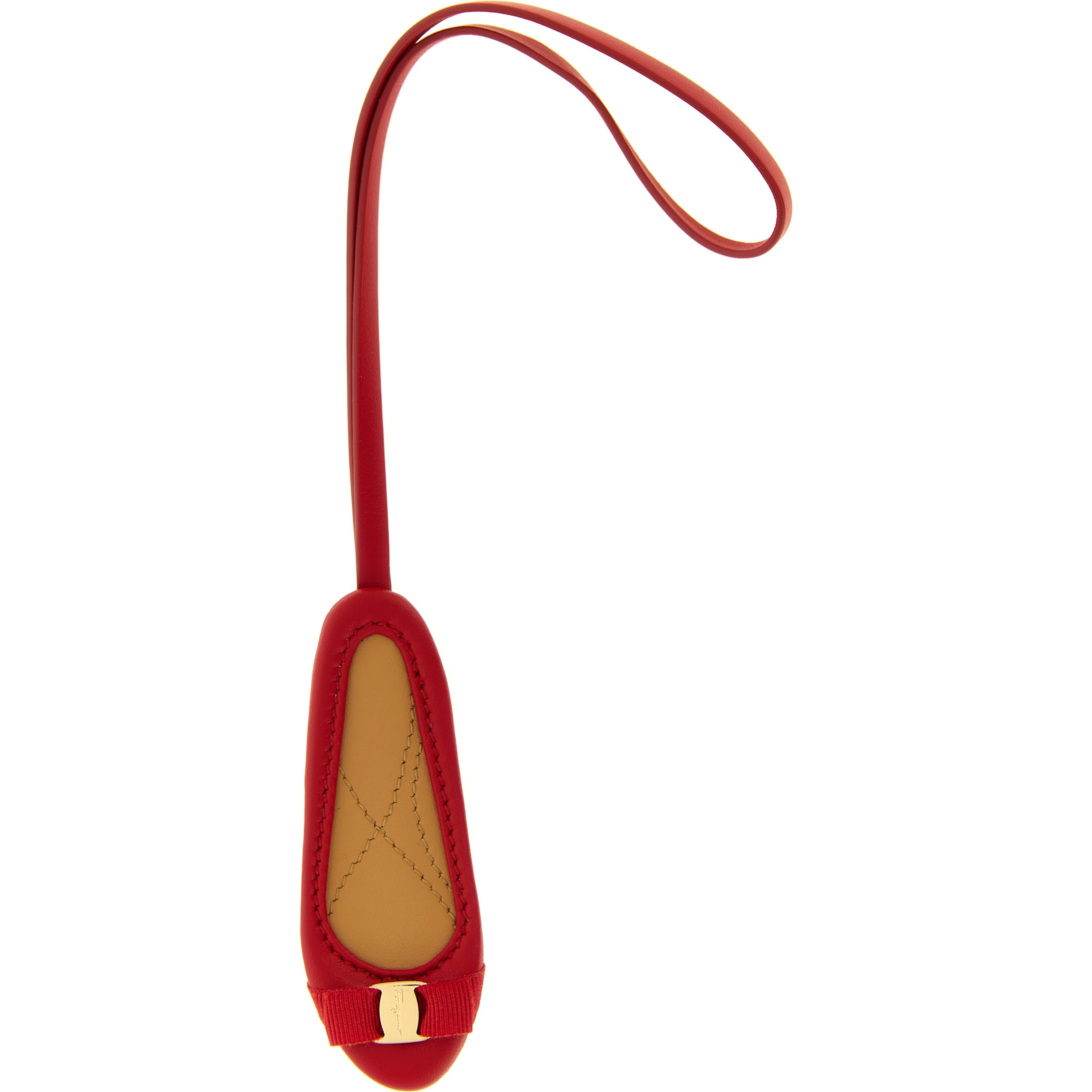 Multicolor Calfskin Keychain