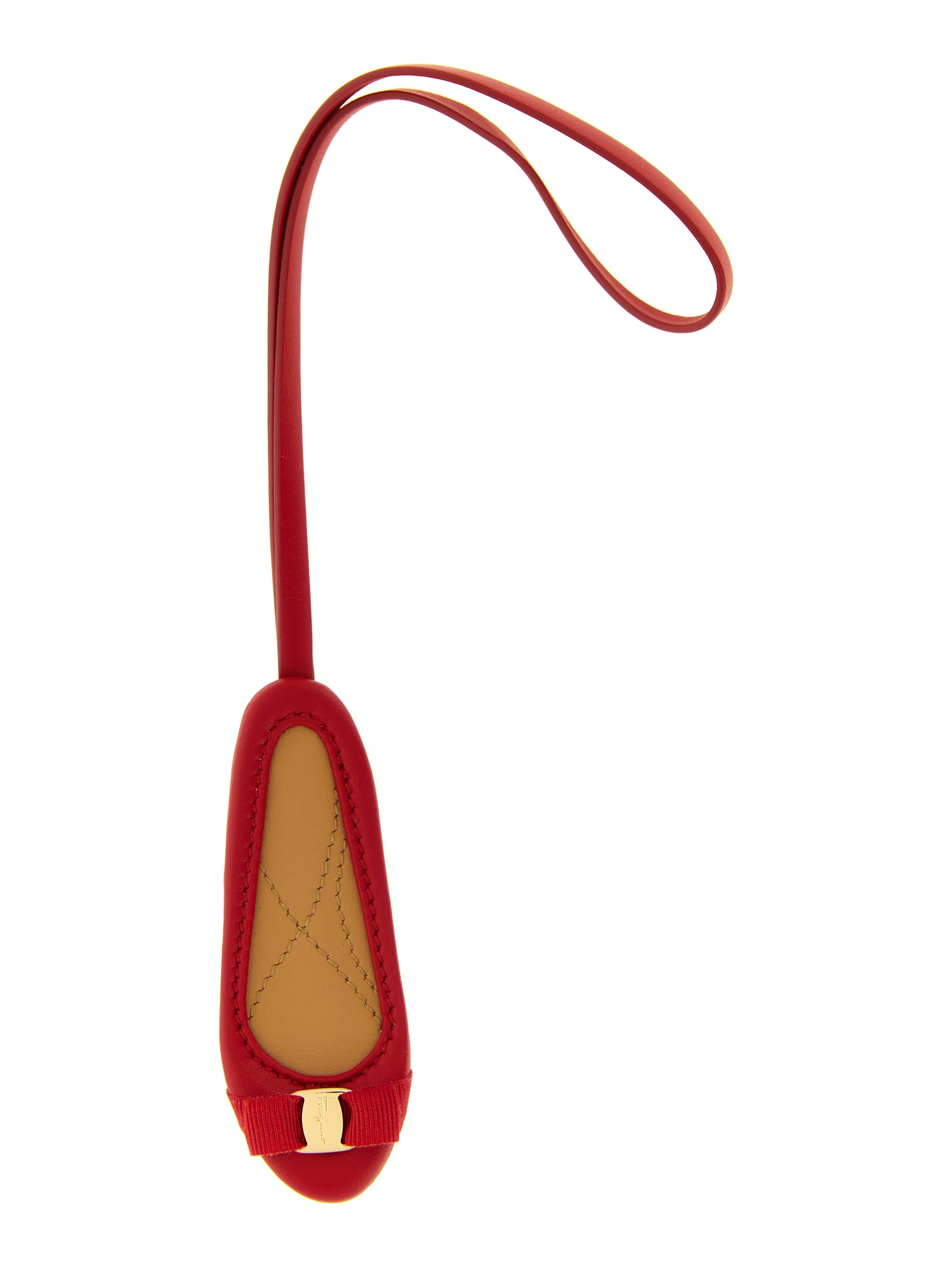 Multicolor Calfskin Keychain