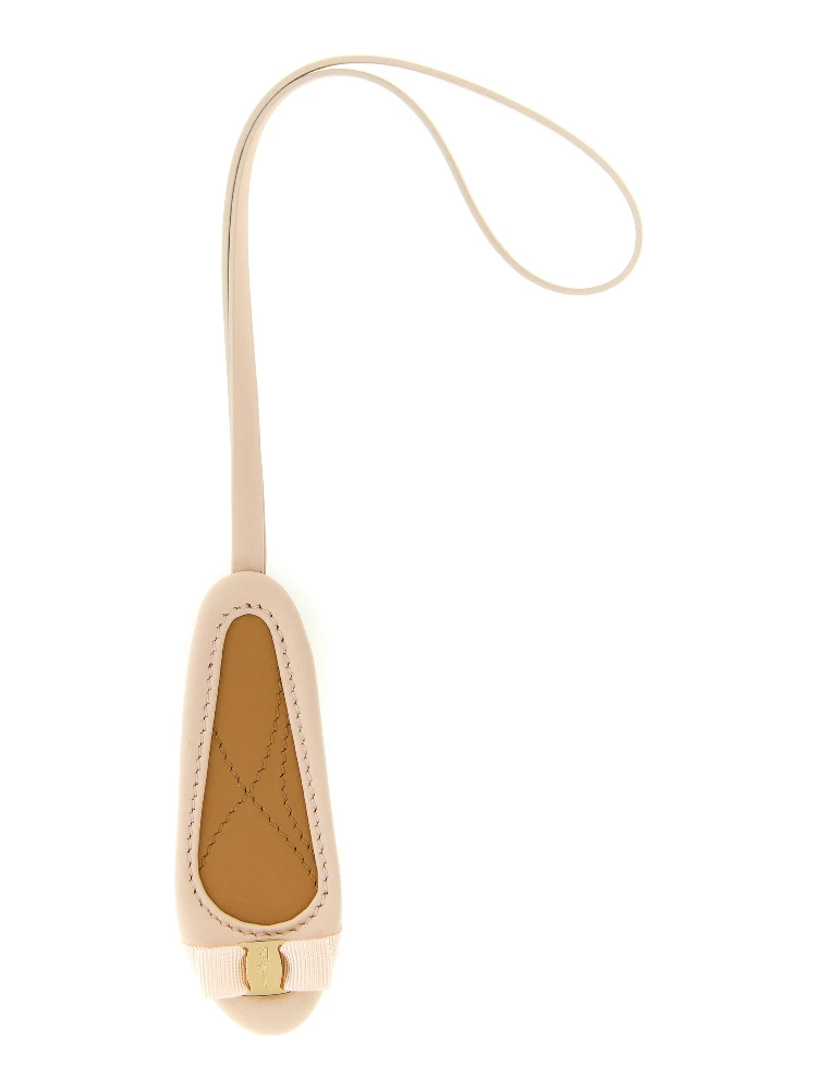 Multicolor Calfskin Keychain