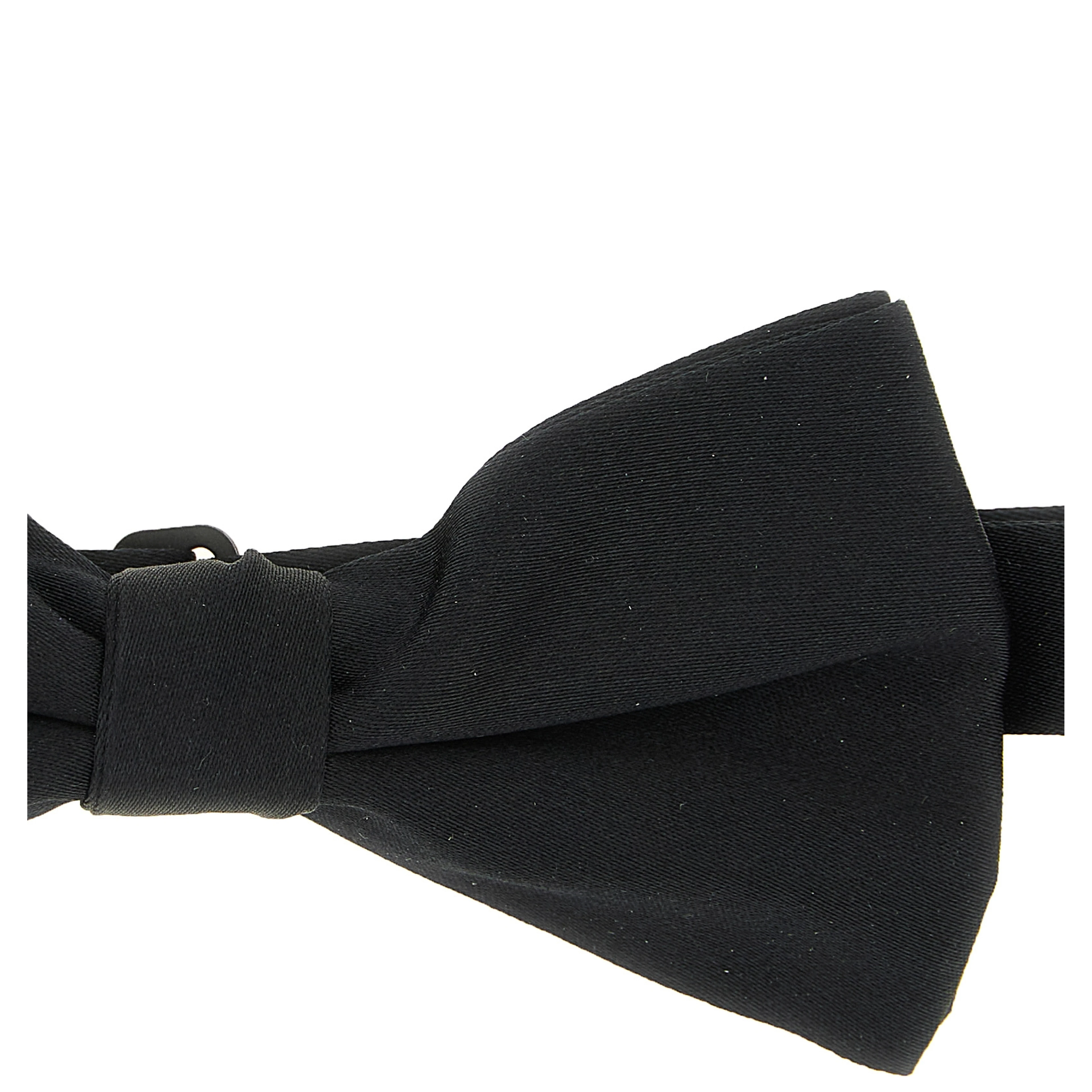 Black Silk Bowtie