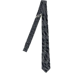 Black Silk Tie