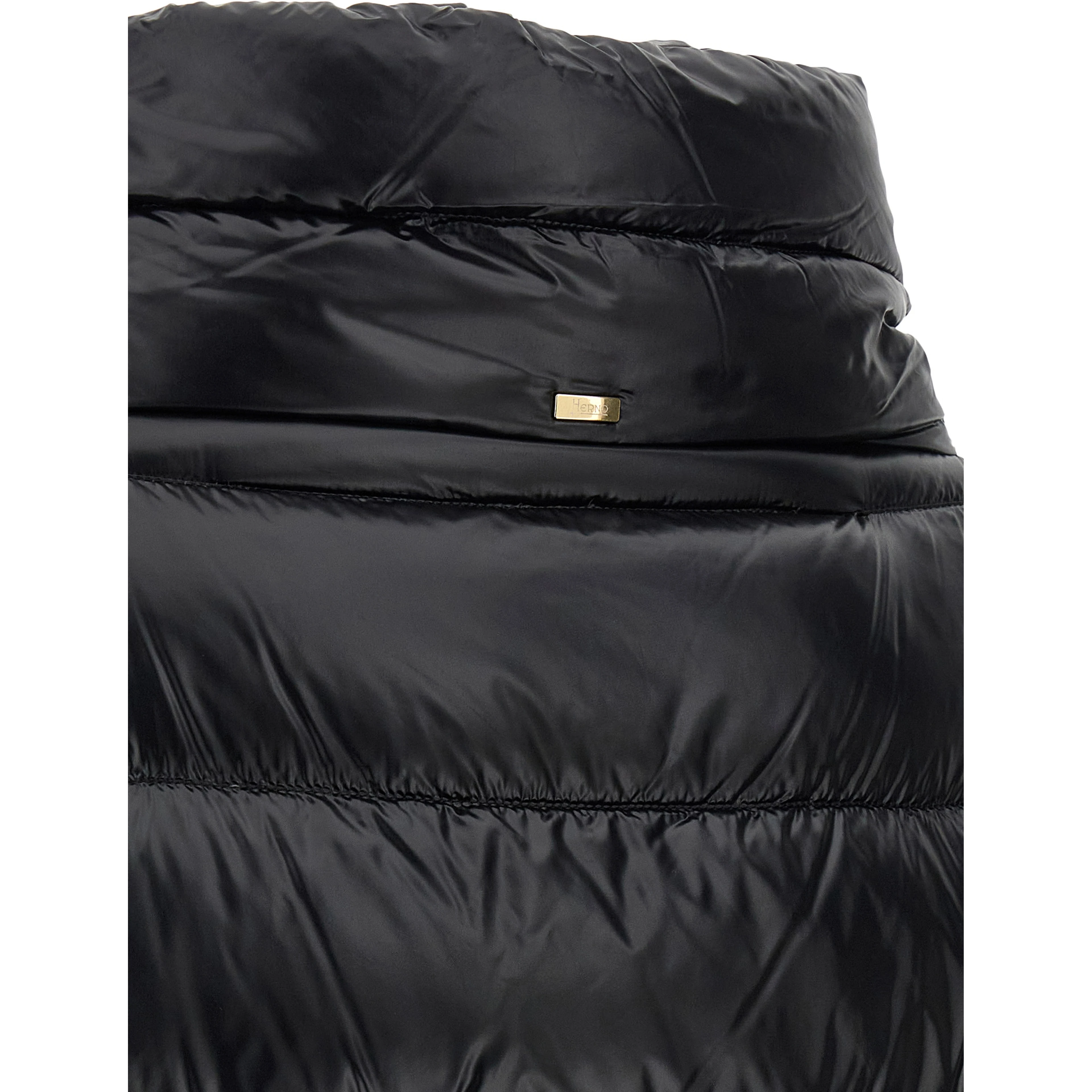 Black Polyamide Coat