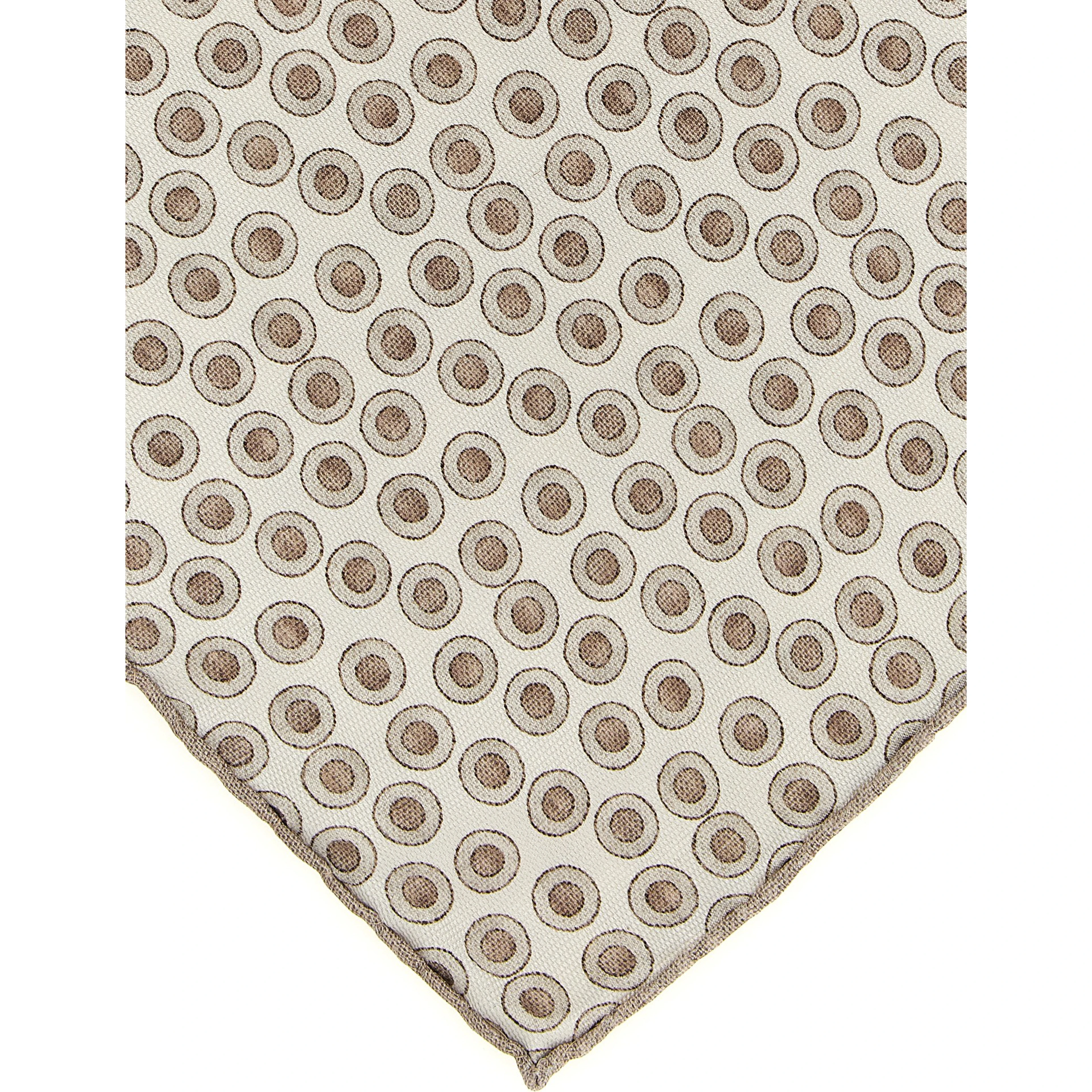 Beige Silk Foulard