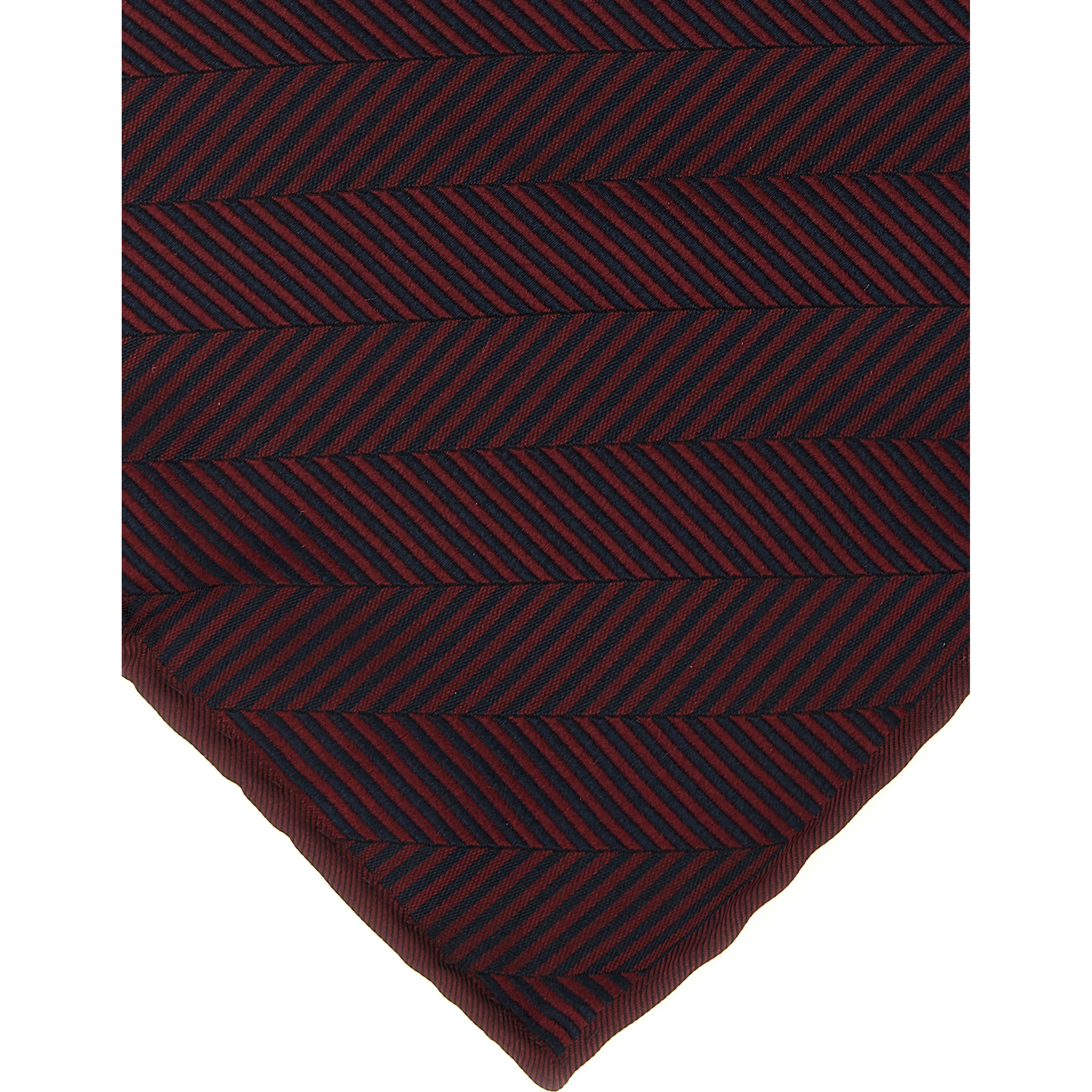 Bordeaux Silk Pocket Square
