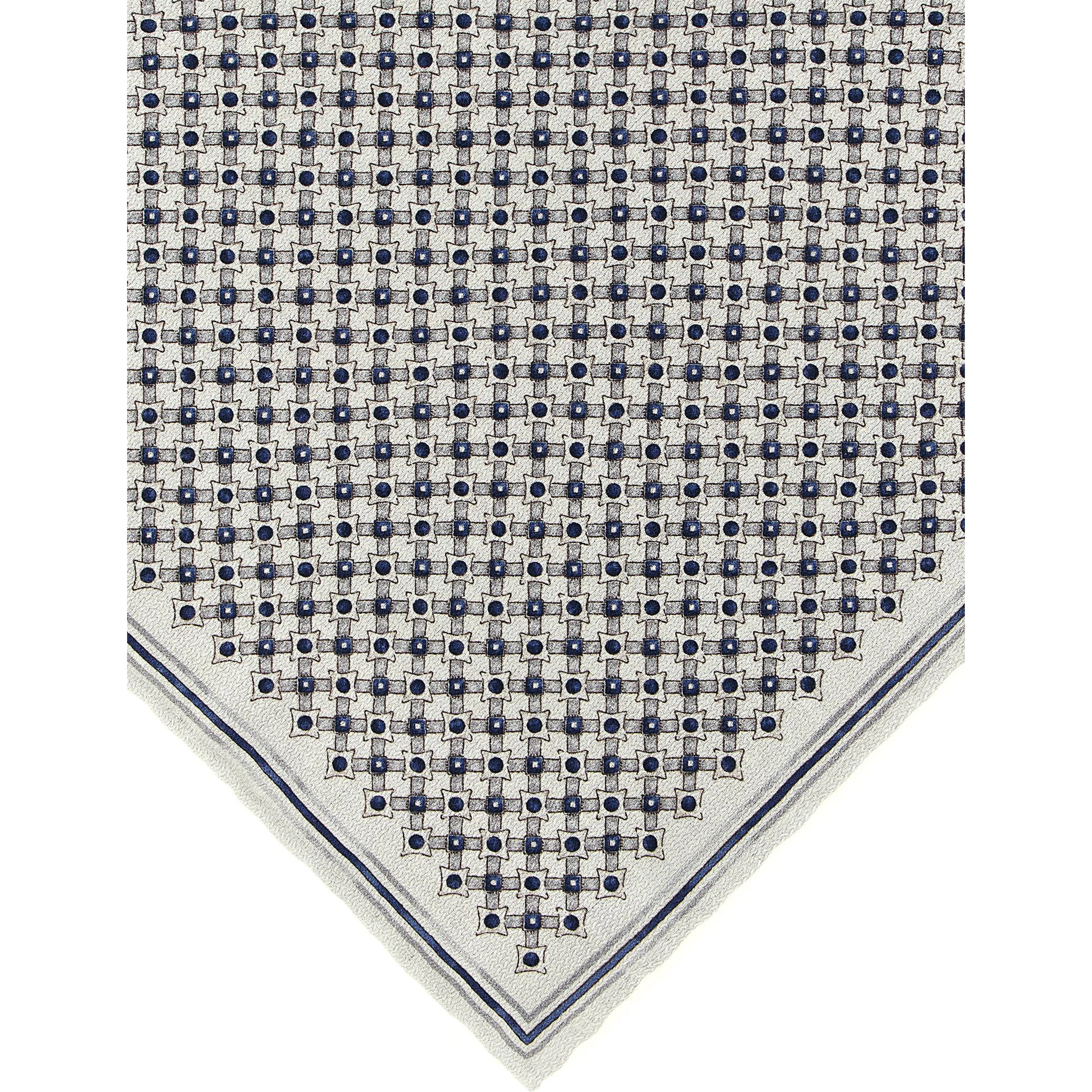 Multicolor Silk Foulard