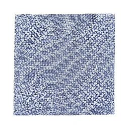 Blue Polyester Pocket Square